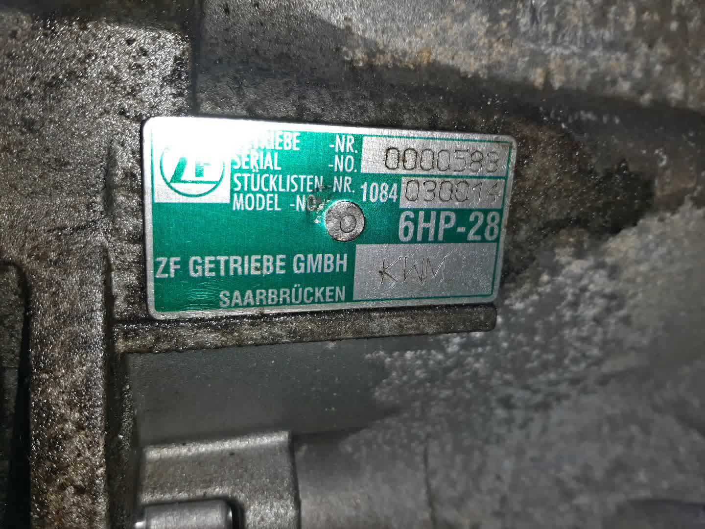 АКПП AUDI A5, A4 8F7, 8T3, 8TA, 8K2, 8K5 CALA KWM 4 ракурс