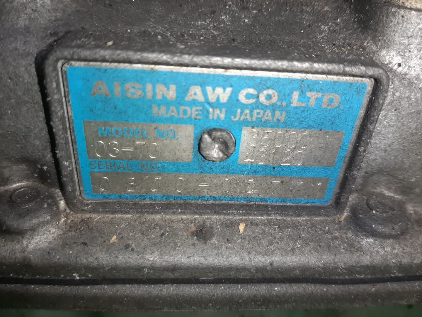 АКПП TOYOTA COMFORT SXS13 3S-FE A42D-B02A, 35000-43120 4 ракурс АКПП TOYOTA COMFORT SXS13 3S-FE A42D-B02A, 35000-43120 4 ракурс