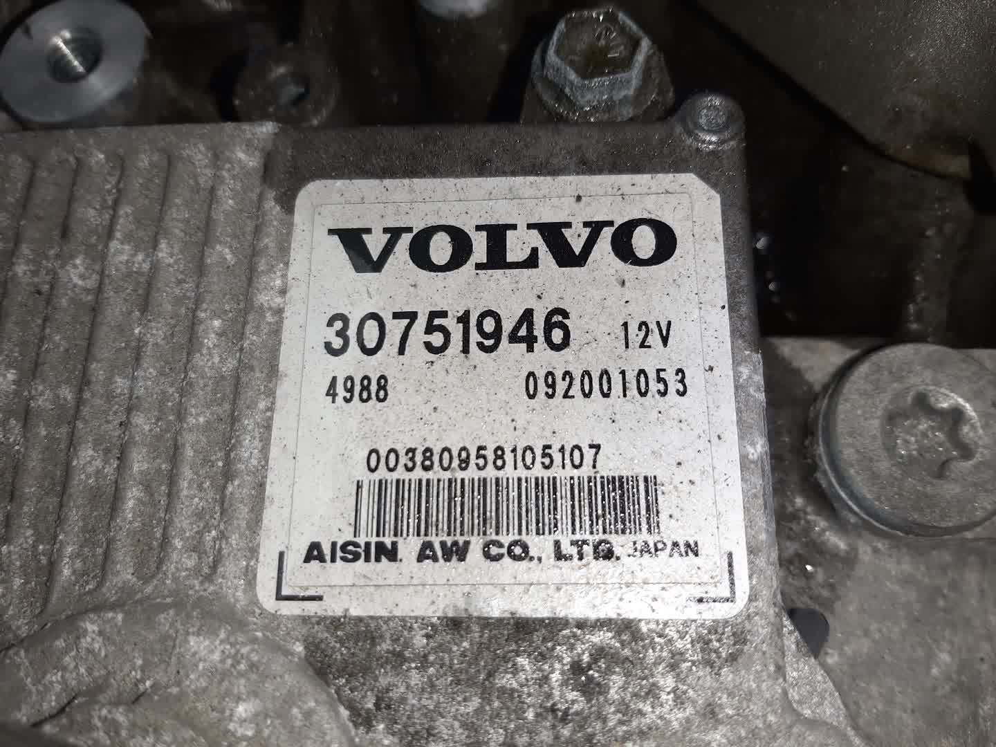 АКПП VOLVO XC60 DZ99 B6304T2 30783030 5 ракурс