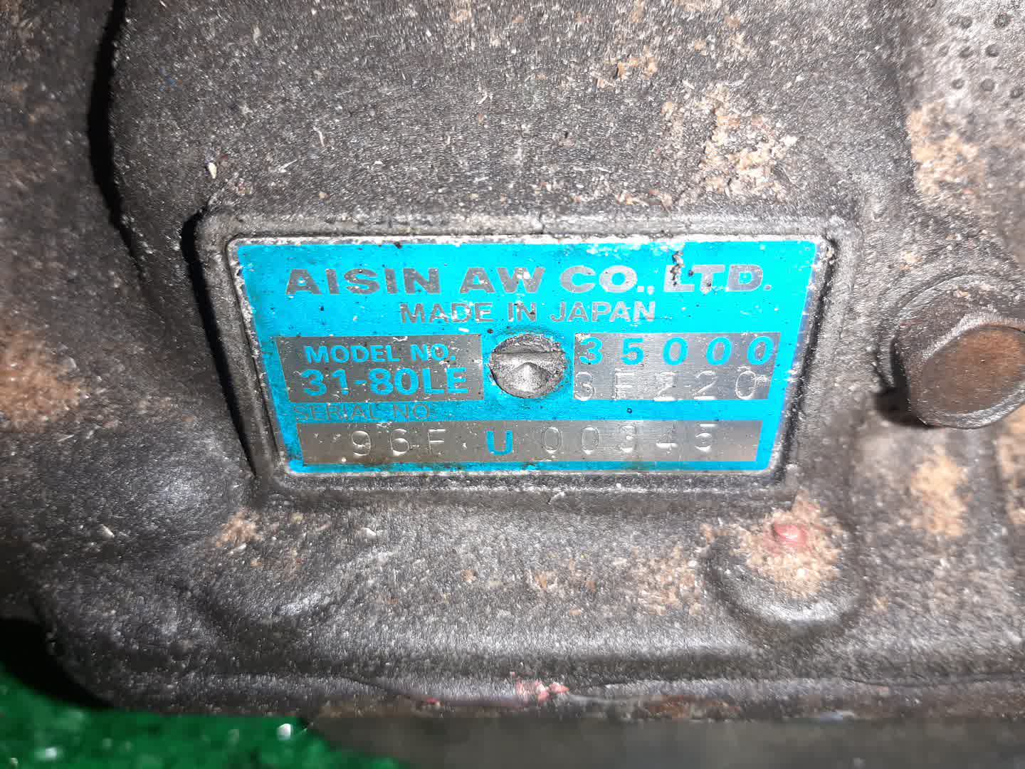 АКПП TOYOTA CROWN JZS153 1JZ-GE 31-80LE, 35000-3F220 4 ракурс