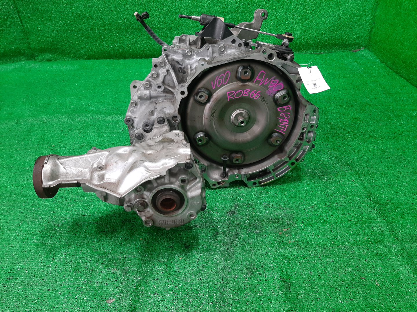 АКПП VOLVO V60, S60, XC70, V70, XC60, S80 FW90, FS90, BZ90, BW90, DZ90, AS60, AS90 B6304T4 1283145 2 ракурс