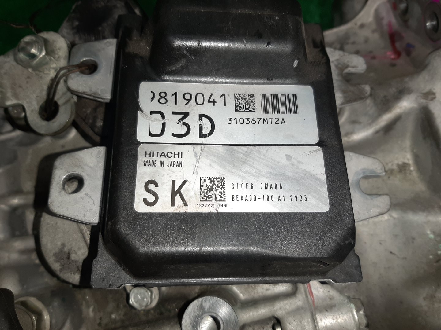 АКПП MITSUBISHI ROOX, EK SPACE, EK X, DAYZ B48W, B38W BR06DET SK10C-2-02Z, X162D 5 ракурс