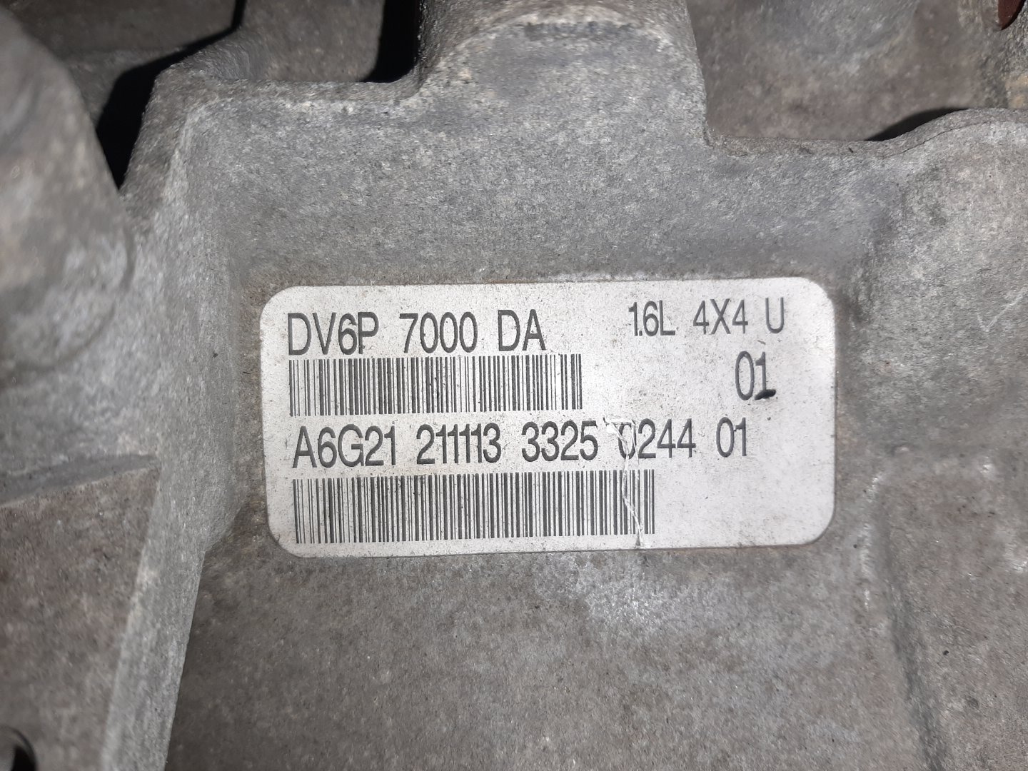 АКПП FORD KUGA CBS JTMA DV6P7000DA 5 ракурс