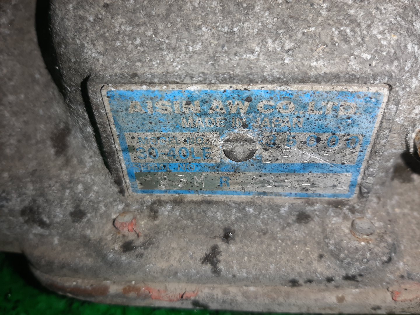 АКПП TOYOTA GRANVIA, GRAND HIACE KCH16W 1KZ-TE 30-40LE, A340F-A03A, 35000-2F060 4 ракурс