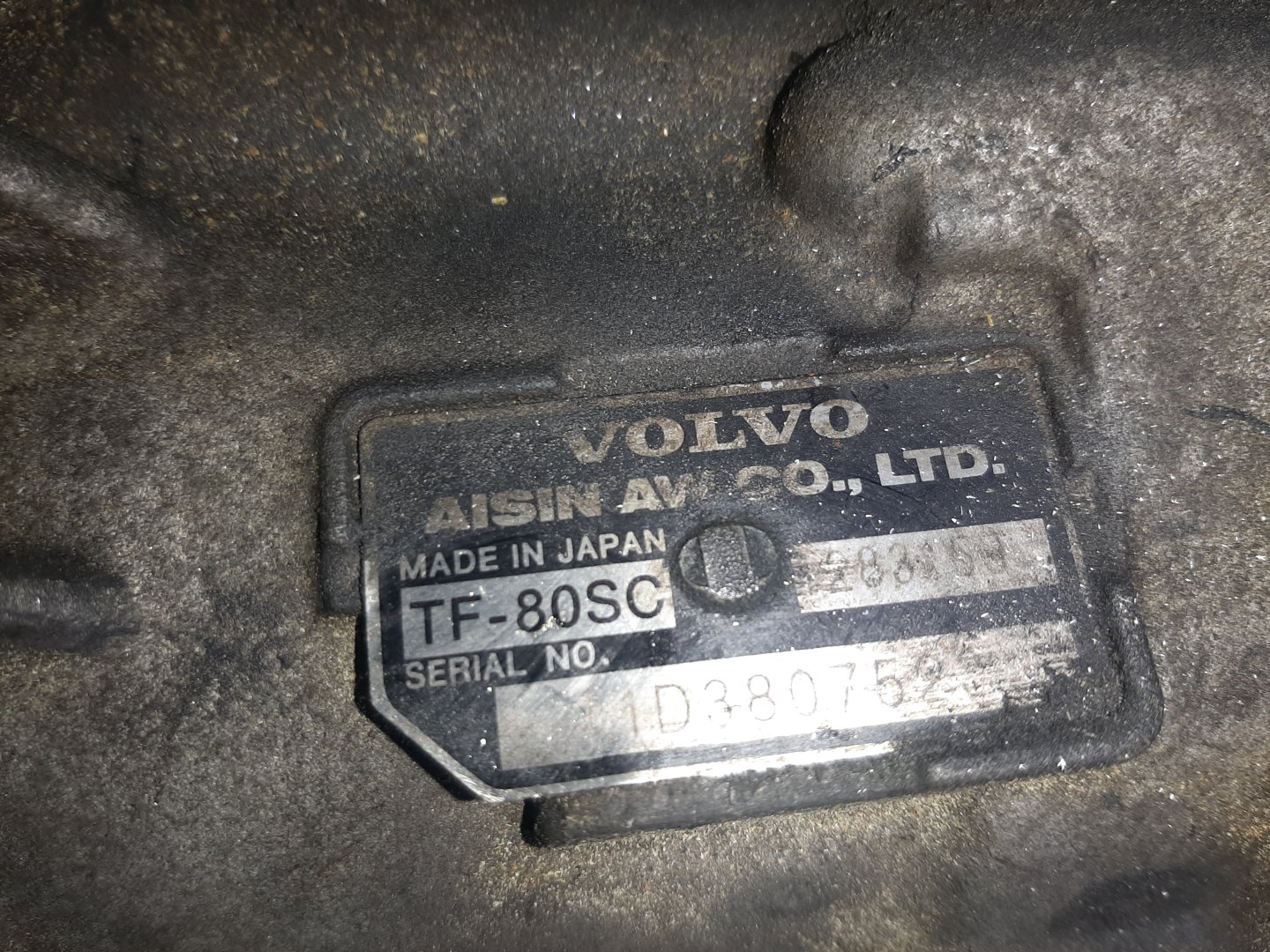 АКПП VOLVO V60, S60, XC70, V70, XC60, S80 FW90, FS90, BZ90, BW90, DZ90, AS60, AS90 B6304T4 1283159 5 ракурс