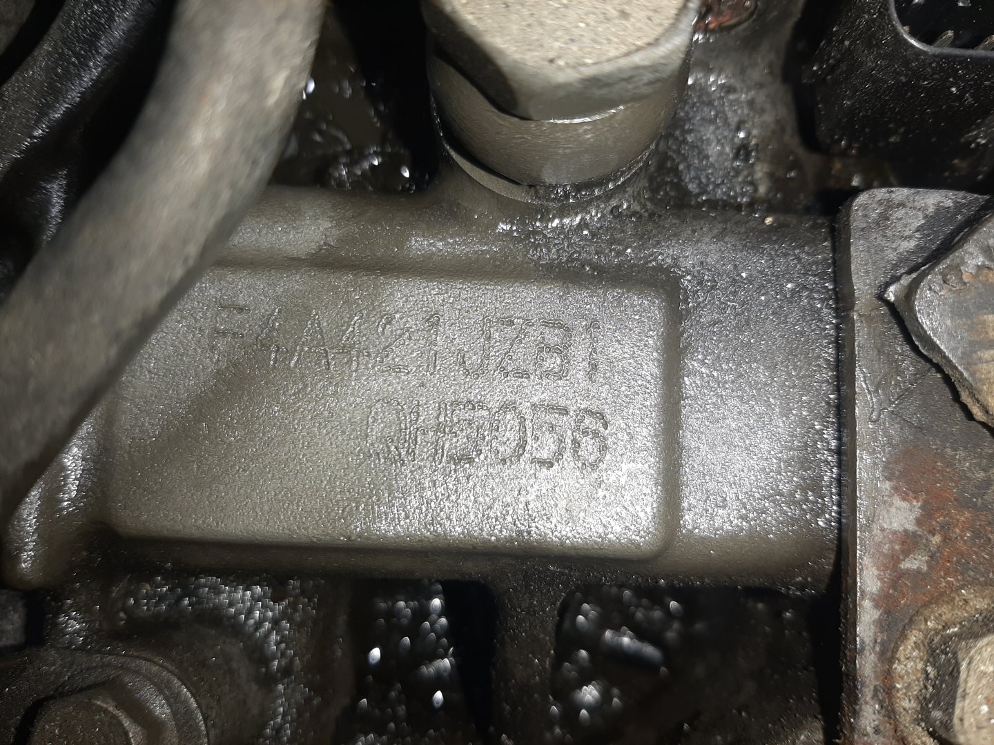 АКПП MITSUBISHI DION CR9W 4G63 F4A421JZB1 5 ракурс