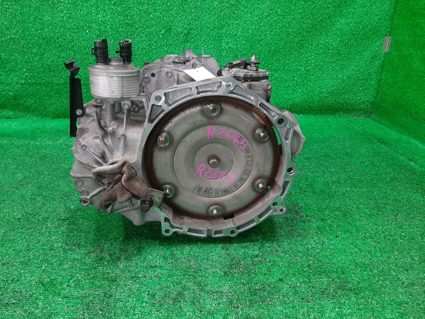 АКПП VOLKSWAGEN TOURAN, GOLF, JETTA, PASSAT, A3 1T1, 1T2, 1T3, MK5, 1K1, 1K5, 1K2, 3C2, 3C, B6, 3C5, 8PA, 8P7, 8P1 BLX, BAG, BLP, BVY, BLF, AXW, BLR HTQ 1 ракурс