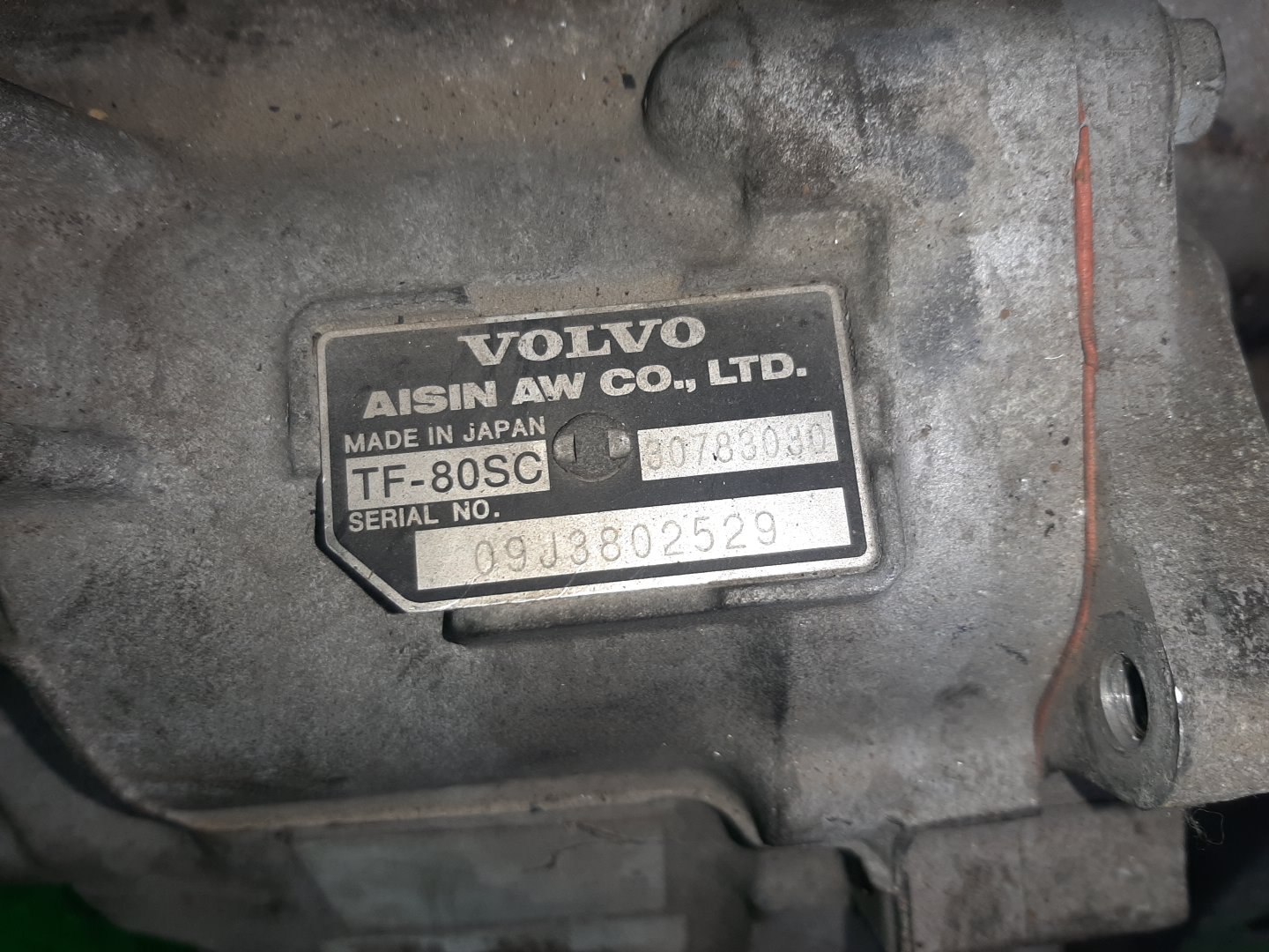 АКПП VOLVO XC60 DZ99 B6304T2 30783030 5 ракурс