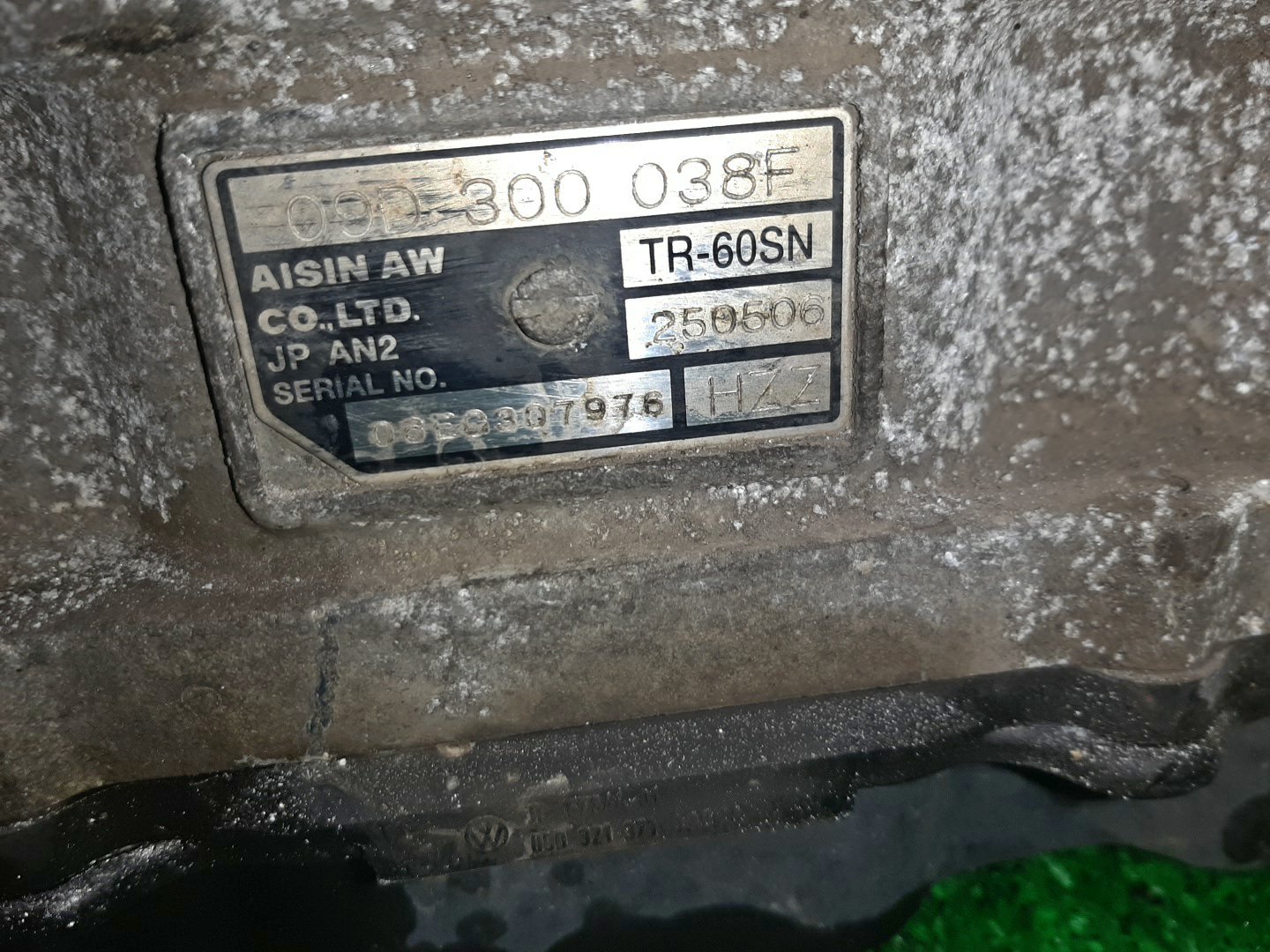 АКПП PORSCHE CAYENNE 955 M02.2Y, BFD HZZ, 09D300038F 5 ракурс