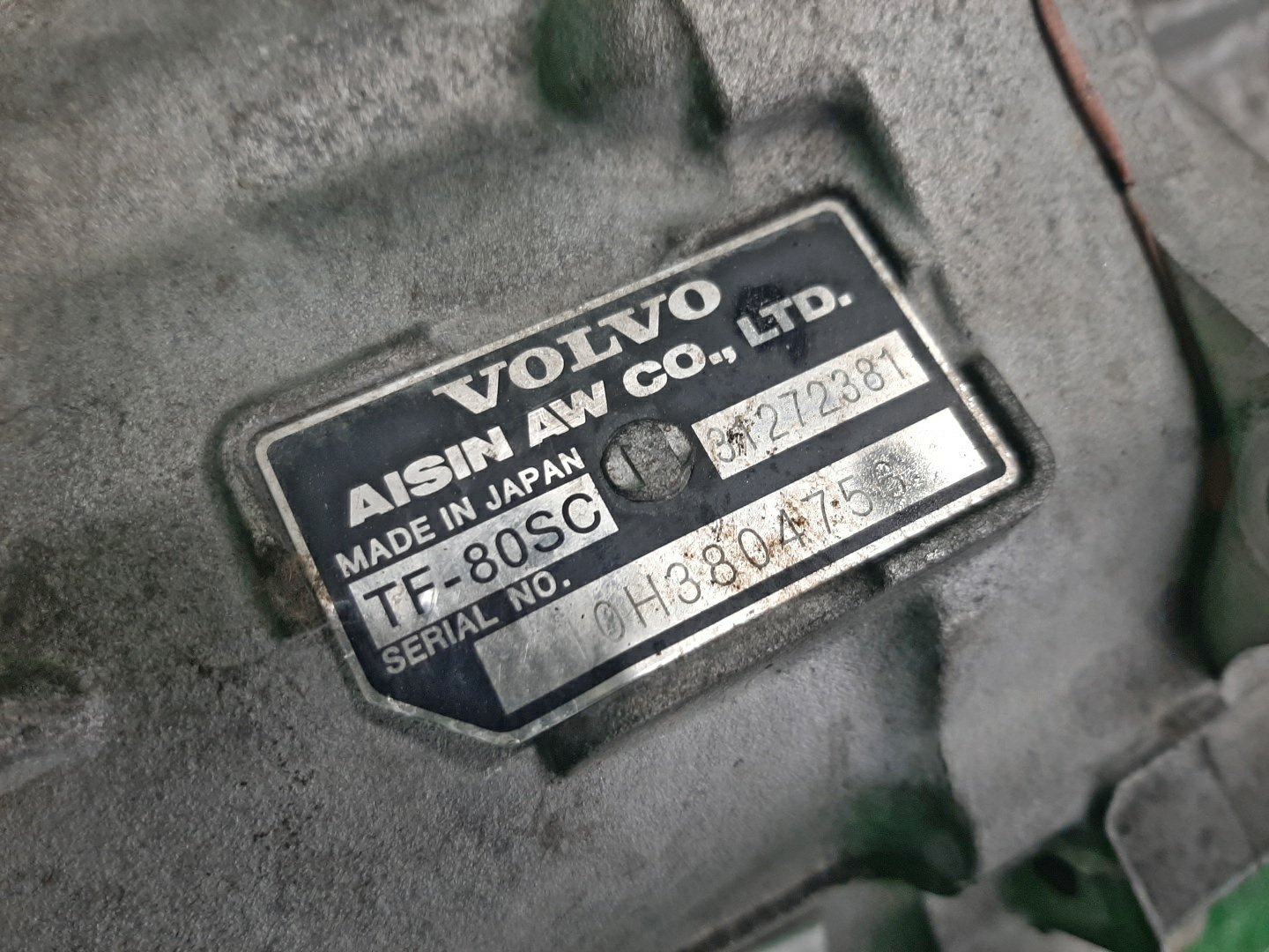 АКПП VOLVO V60, S60, XC70, V70, XC60, S80 FW90, FS90, BZ90, BW90, DZ90, AS60, AS90 B6304T4 31272381 5 ракурс АКПП VOLVO V60, S60, XC70, V70, XC60, S80 FW90, FS90, BZ90, BW90, DZ90, AS60, AS90 B6304T4 31272381 5 ракурс