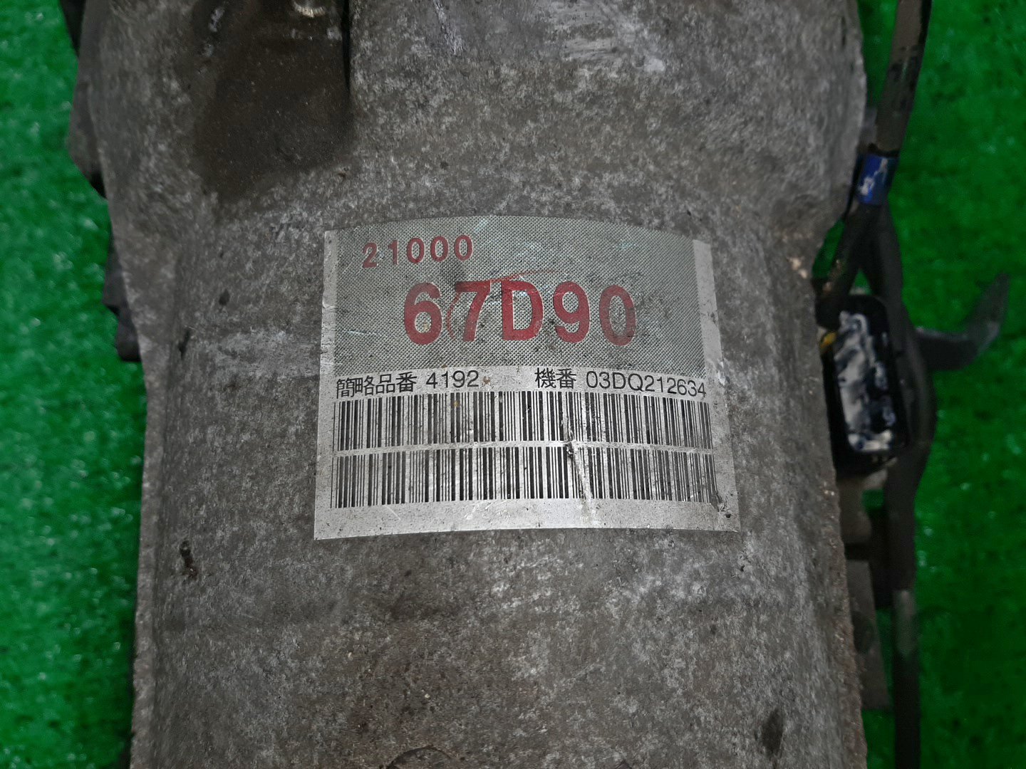 АКПП SUZUKI ESCUDO TD62W H25A 03-72LE, 21000-67D90 5 ракурс