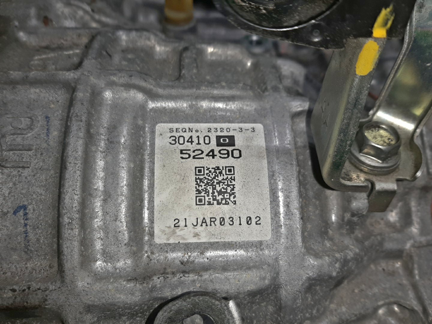 АКПП TOYOTA PROBOX NSP160V 1NR-FE K411, 30410-52490 5 ракурс