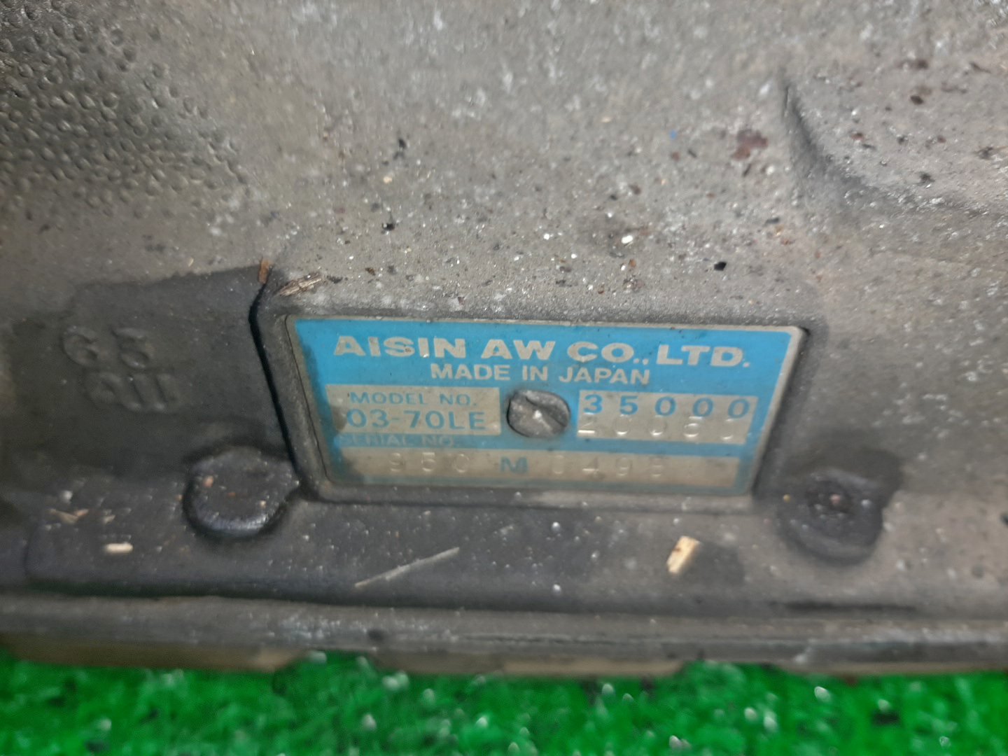 АКПП TOYOTA CHASER, CRESTA, MARK II GX90 1G-FE 03-70LE, A42DE-B01A, 35000-2C050 4 ракурс