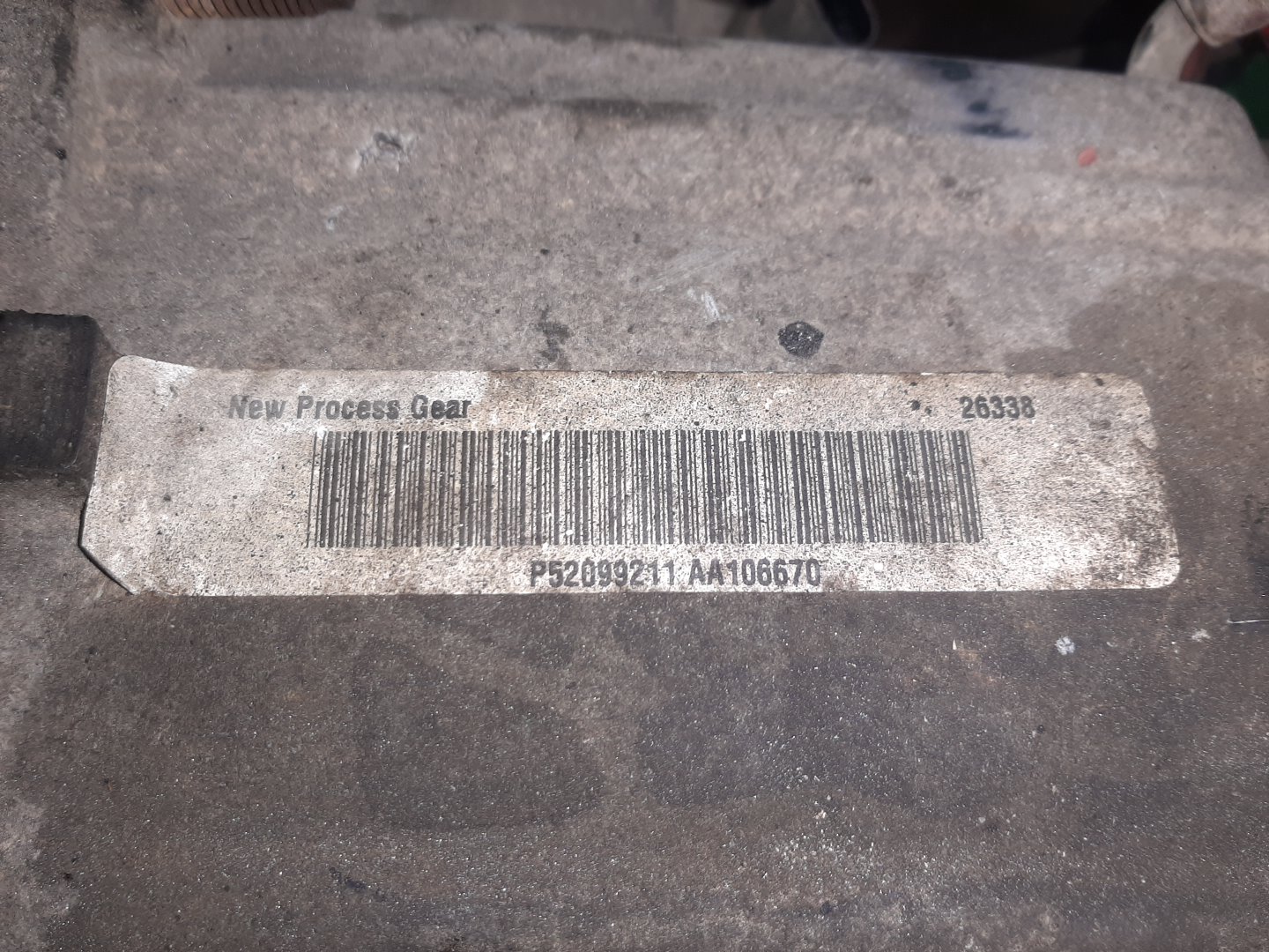 АКПП JEEP WRANGLER TJ ERH 52099211 4 ракурс