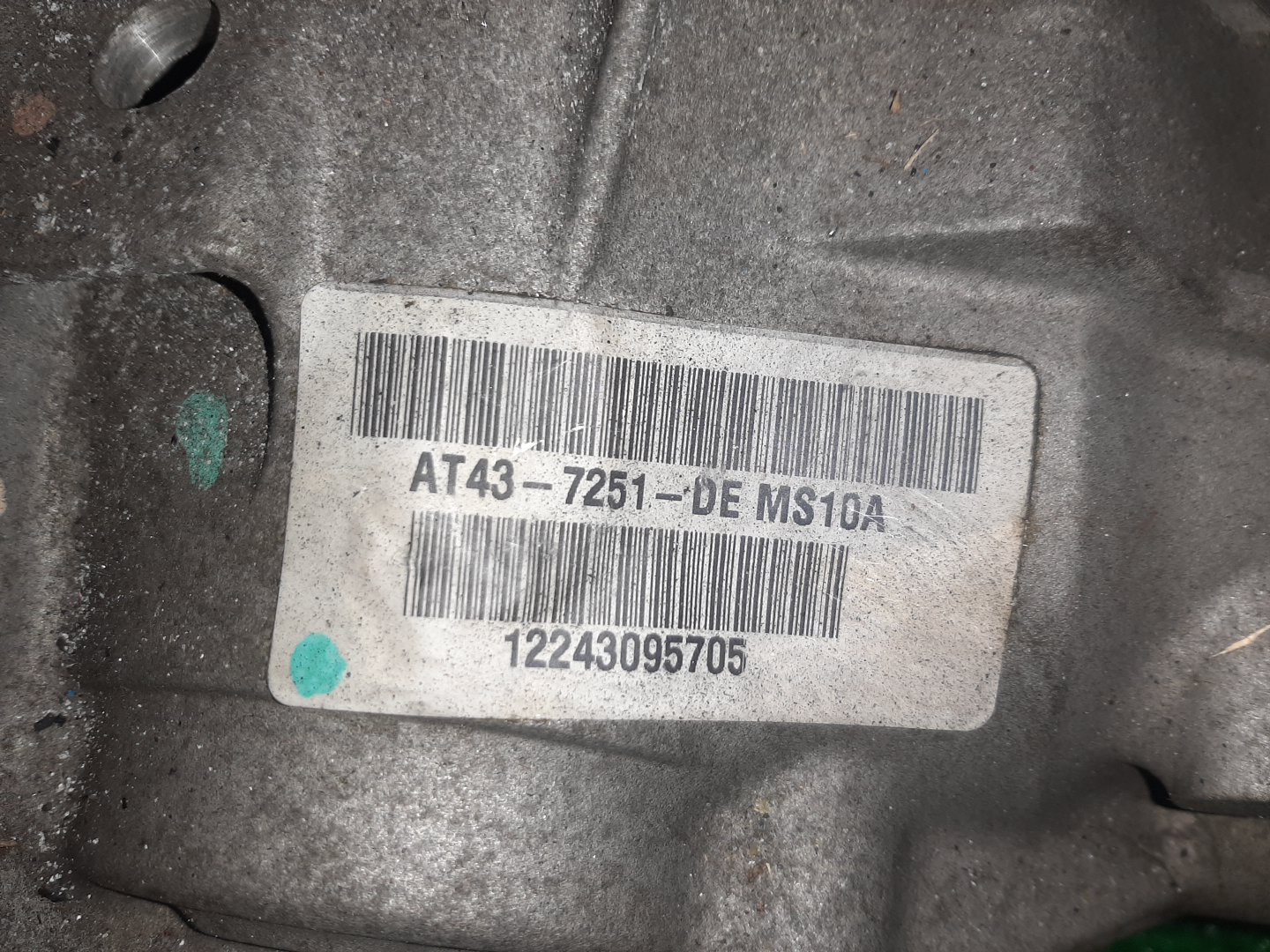АКПП FORD EXPLORER U502 T35PDED, T35PDTD DA8P-7000KA 5 ракурс