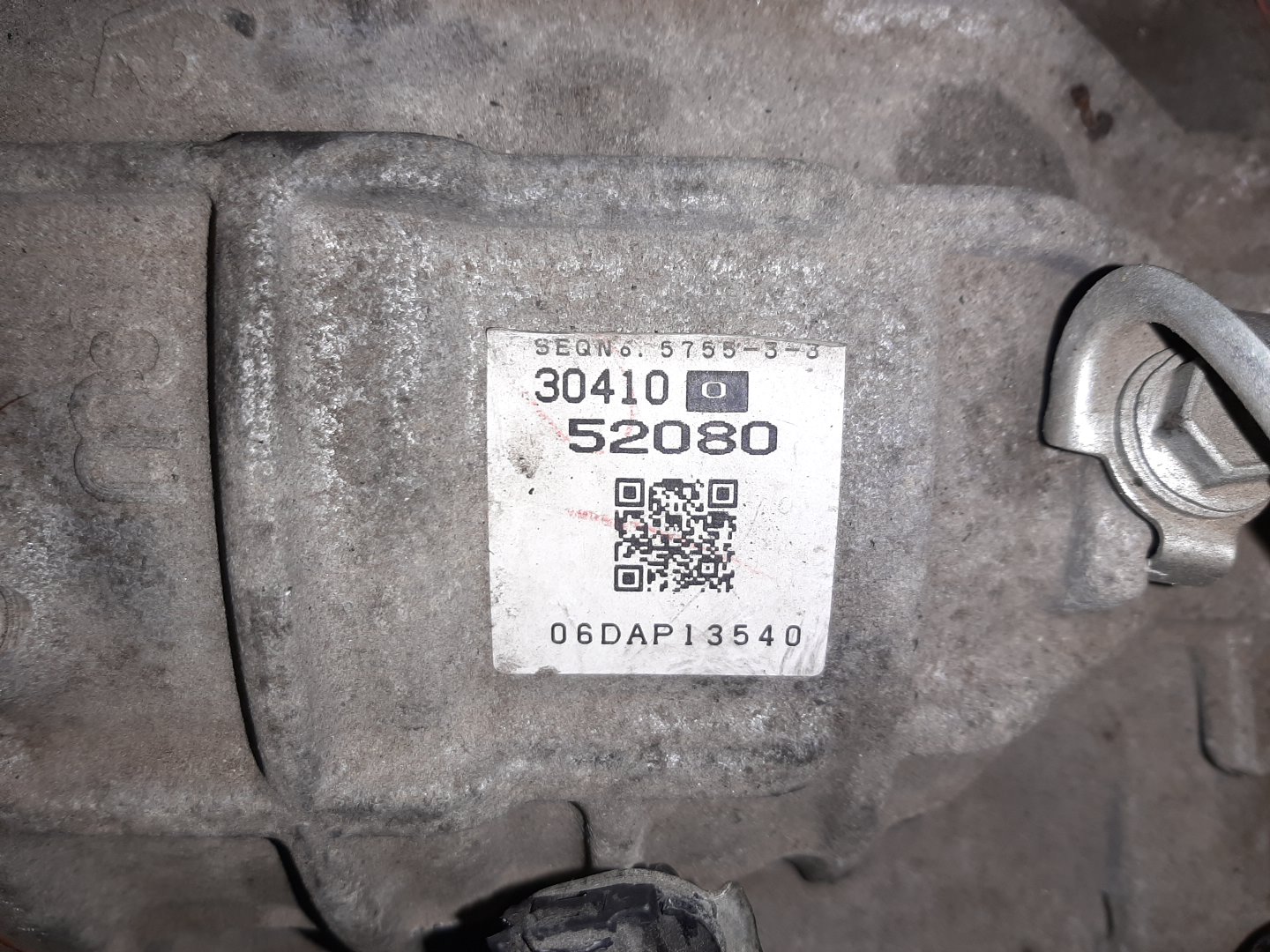 АКПП TOYOTA BELTA SCP92 2SZ-FE K410-03A, 30410-52080 5 ракурс