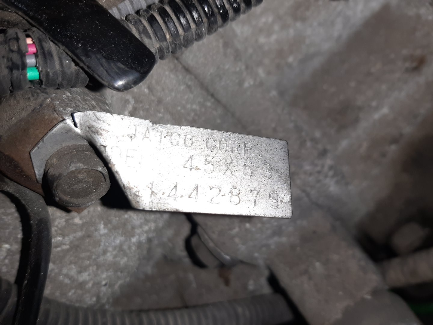 АКПП NISSAN TERRANO WHYD21 VG30E 45X63, RE4R01A-HG46 4 ракурс