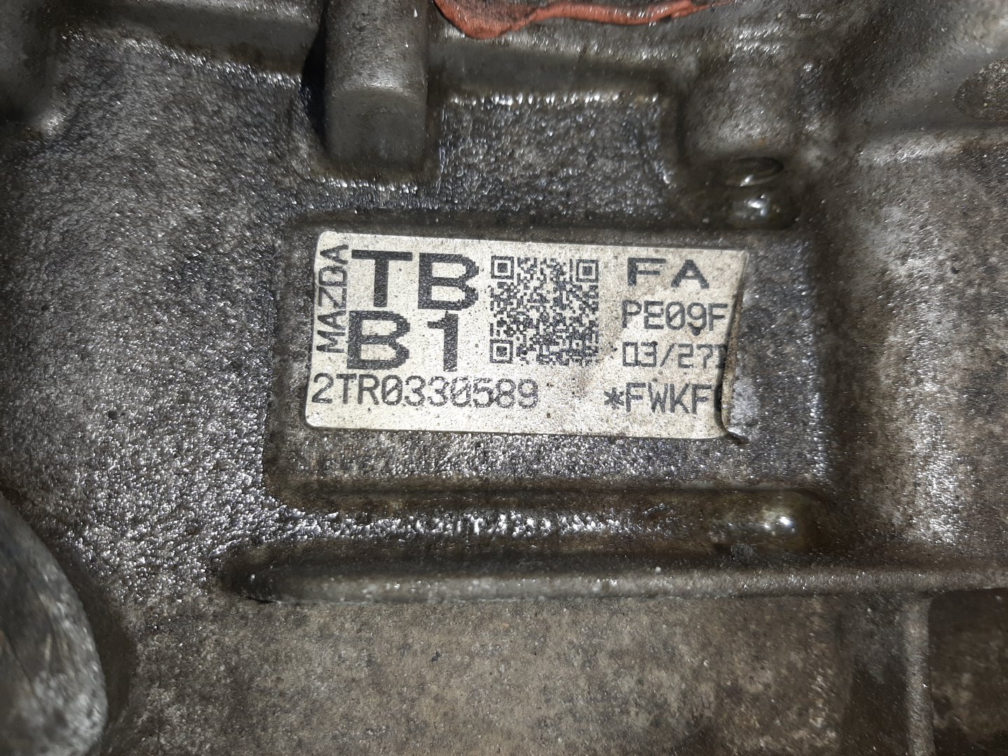 АКПП MAZDA PREMACY, AXELA, LAFESTA CWFFW, BLFFP, BLFFW, CWFFWN PE-VPS 2WD, 1 PODDON 5 ракурс