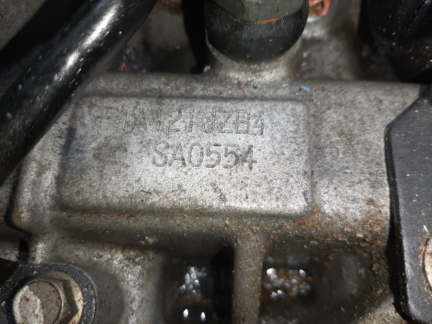 АКПП MITSUBISHI AIRTREK, OUTLANDER CU2W 4G63 F4A421JZB4 5 ракурс