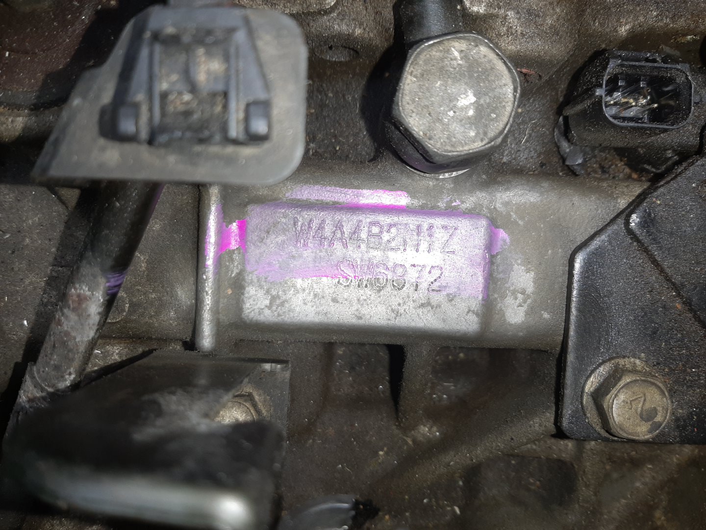 АКПП MITSUBISHI GRANDIS NA4W 4G69 W4A4B2N1Z 5 ракурс