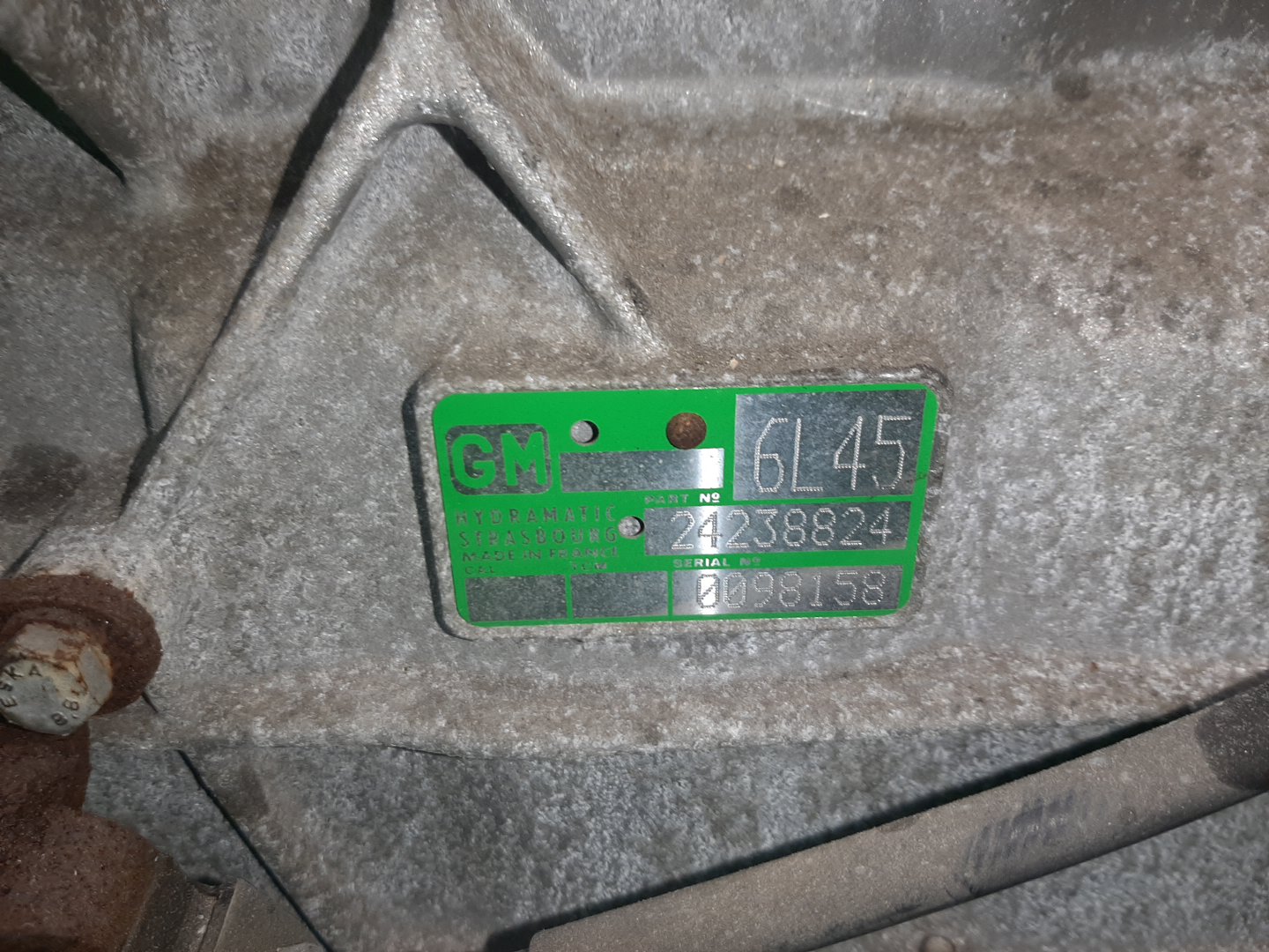 АКПП BMW 1-Series, 120i, 118i, 116i E87, E88, E81 N46B20B, N45B16AB, N45B16AC, N46B20BY, N43B20A, N45B16A 24007576687, 6L45 5 ракурс