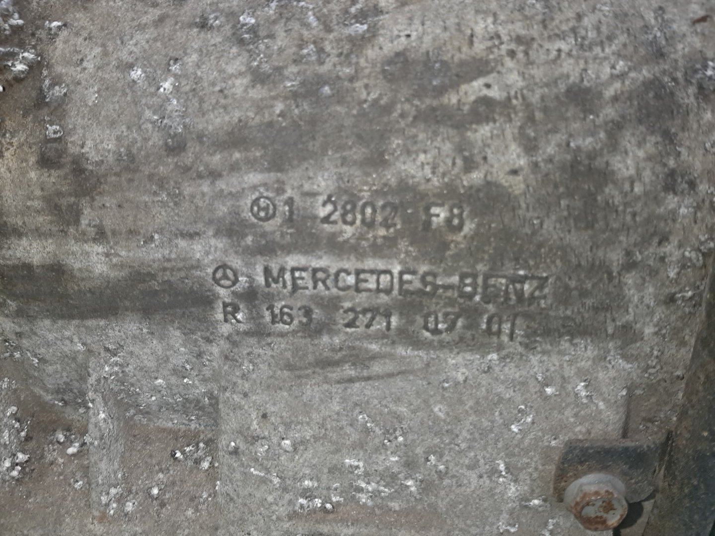 АКПП MERCEDES-BENZ M-Class W163 M112E37 A1632703700 5 ракурс