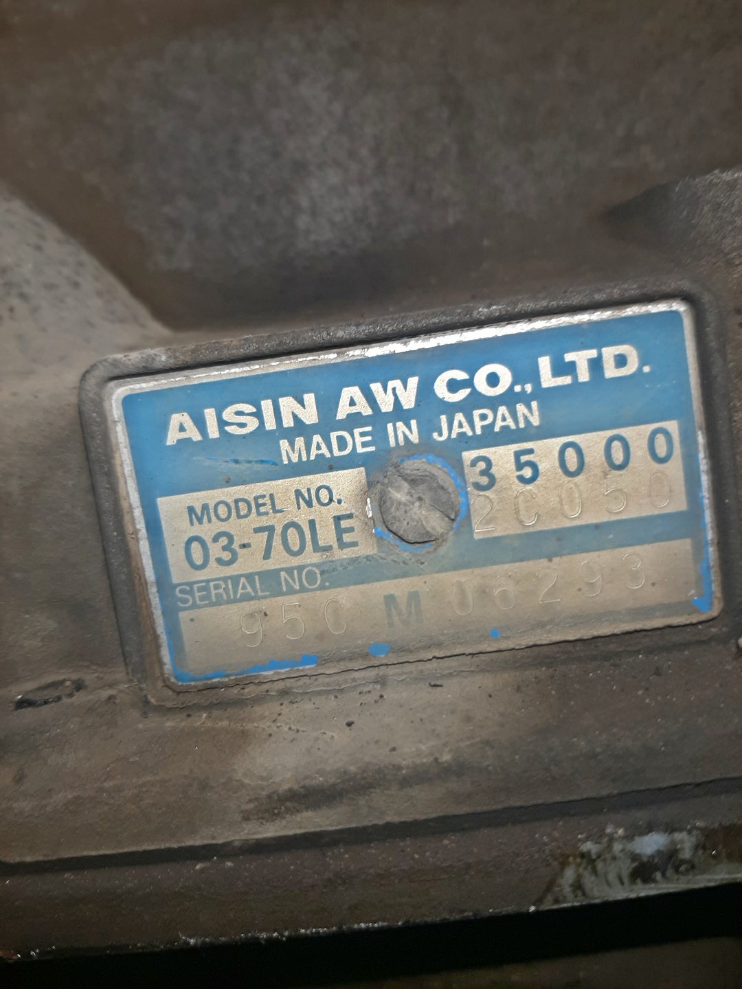 АКПП TOYOTA CHASER, CRESTA, MARK II GX90 1G-FE 03-70LE, A42DE-B01A, 35000-2C050 5 ракурс