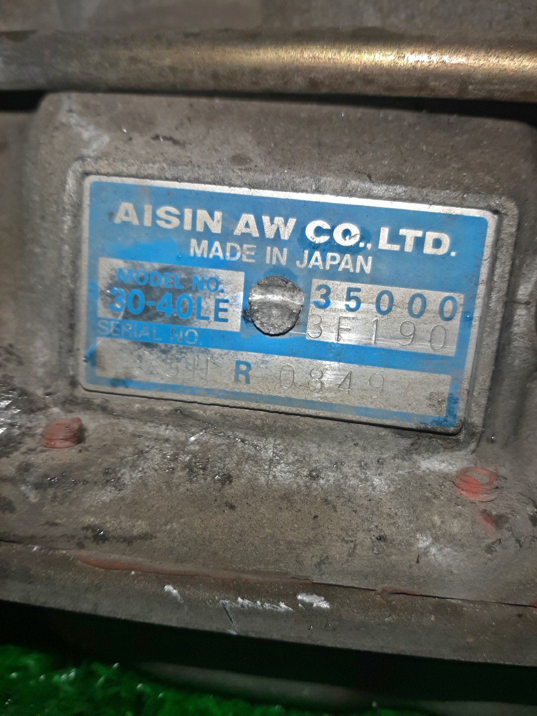 АКПП TOYOTA CROWN JZS151 1JZ-GE 30-40LE, 35000-3F190 5 ракурс