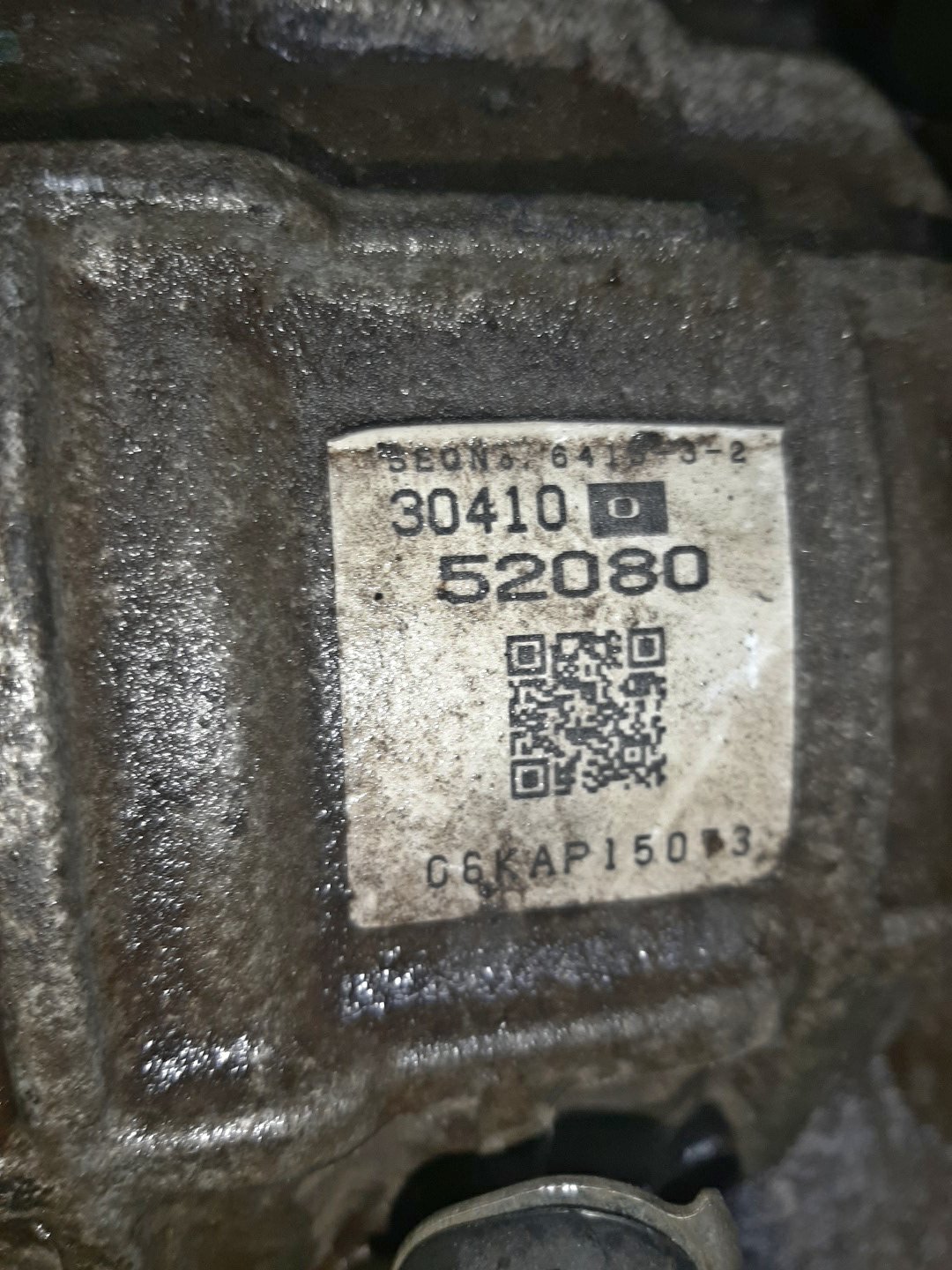 АКПП TOYOTA BELTA SCP92 2SZ-FE K410-03A, 30410-52080 5 ракурс