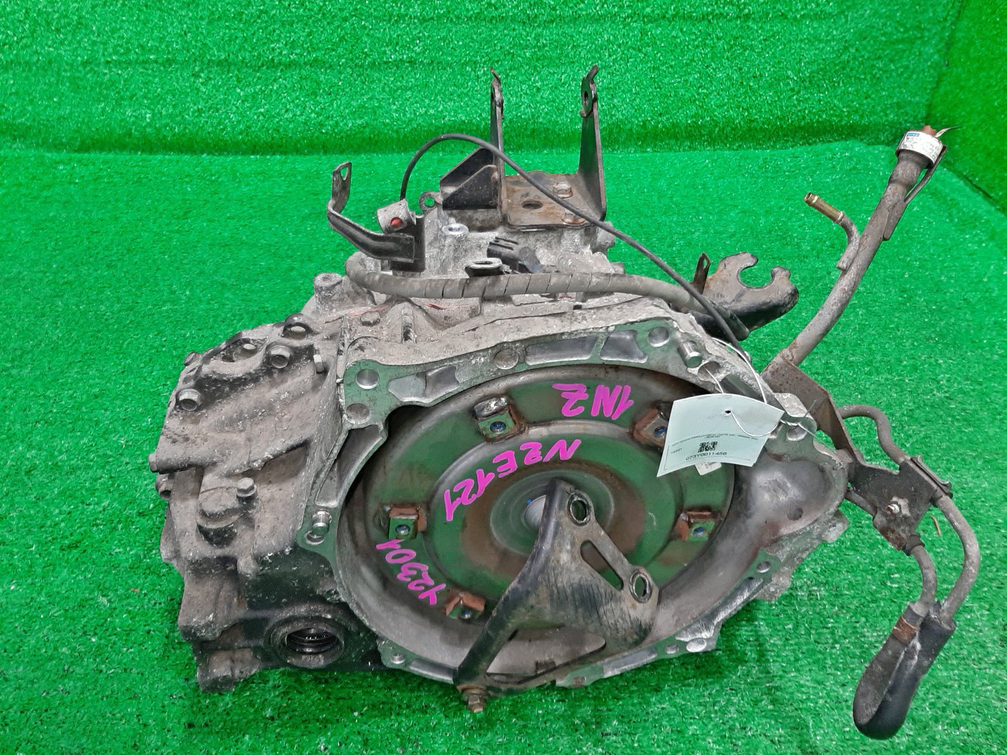АКПП TOYOTA COROLLA, COROLLA FIELDER, ALLEX, COROLLA RUNX NZE121, NZE121G 1NZ-FE U340E-05A 1 ракурс АКПП TOYOTA COROLLA, COROLLA FIELDER, ALLEX, COROLLA RUNX NZE121, NZE121G 1NZ-FE U340E-05A 1 ракурс
