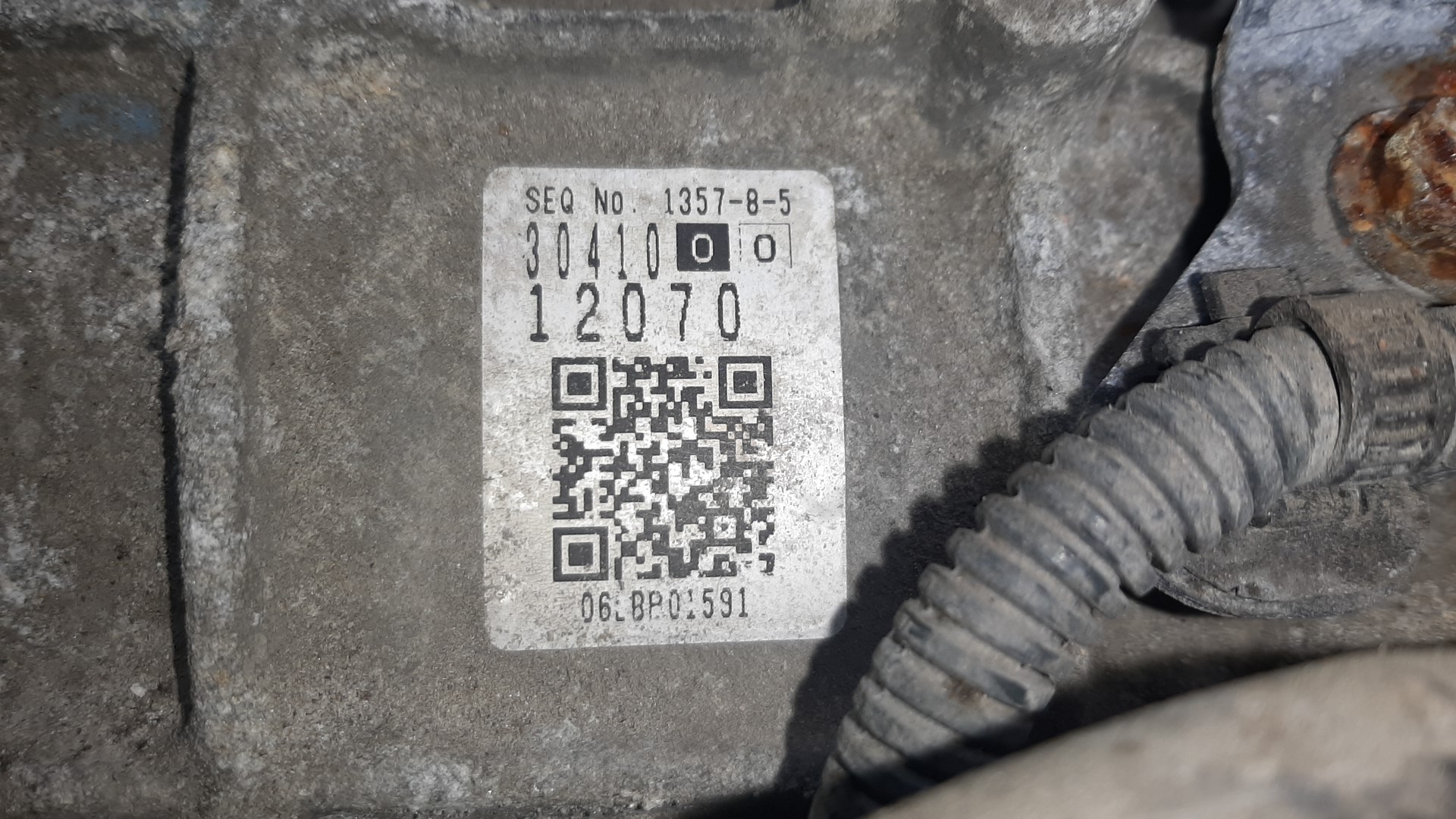 АКПП TOYOTA AXIO, COROLLA FIELDER, AURIS, COROLLA  AXIO, FIELDER NZE141, NZE141G, NZE151H 1NZ-FE K310, 30410-12070 5 ракурс