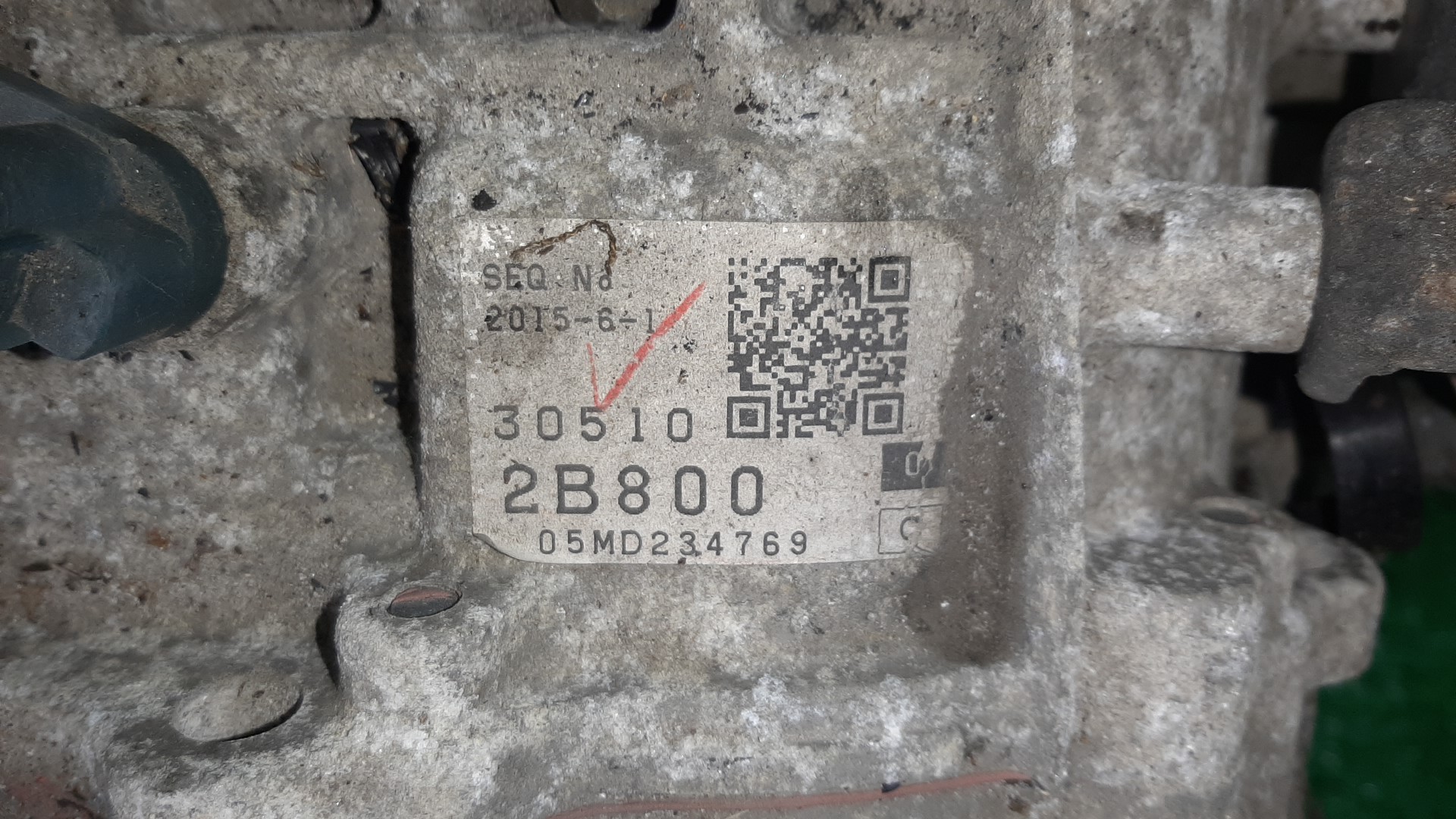 АКПП TOYOTA AVENSIS AZT251 2AZ-FSE U151E 5 ракурс