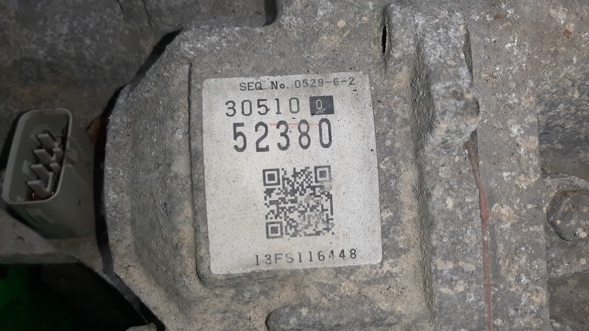 АКПП TOYOTA PROBOX NCP50V 2NZ-FE U441E-04A, 30510-52380 5 ракурс