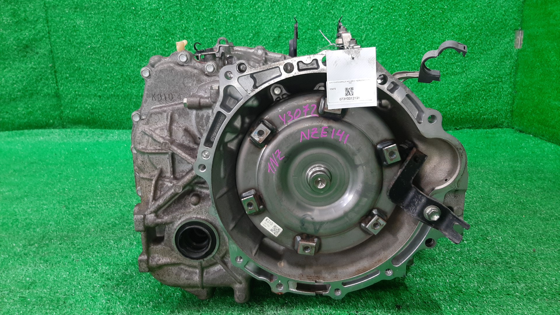 АКПП TOYOTA AXIO, COROLLA FIELDER, AURIS, COROLLA RUMION, COROLLA  AXIO, FIELDER NZE141, NZE141G, NZE151H, NZE151N 1NZ-FE K310-02A 1 ракурс