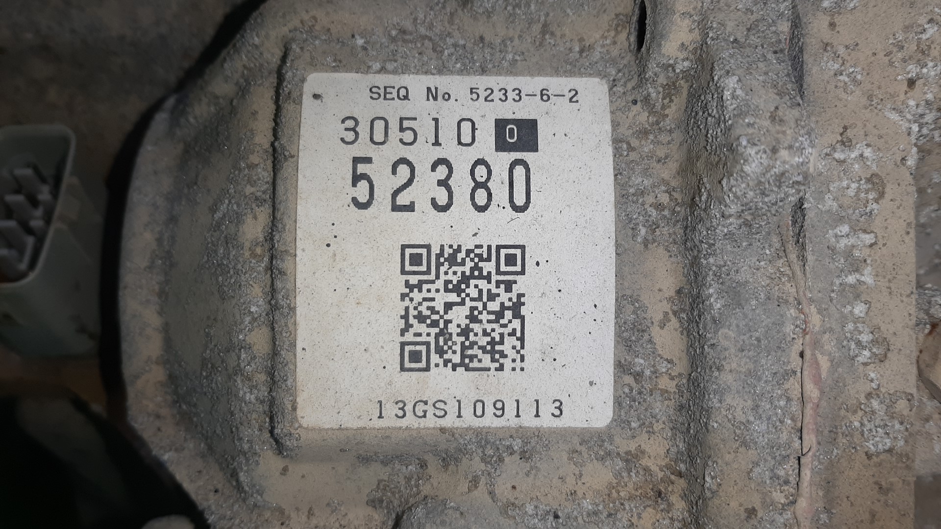 АКПП TOYOTA PROBOX NCP50V 2NZ-FE U441E-04A, 30510-52380 5 ракурс