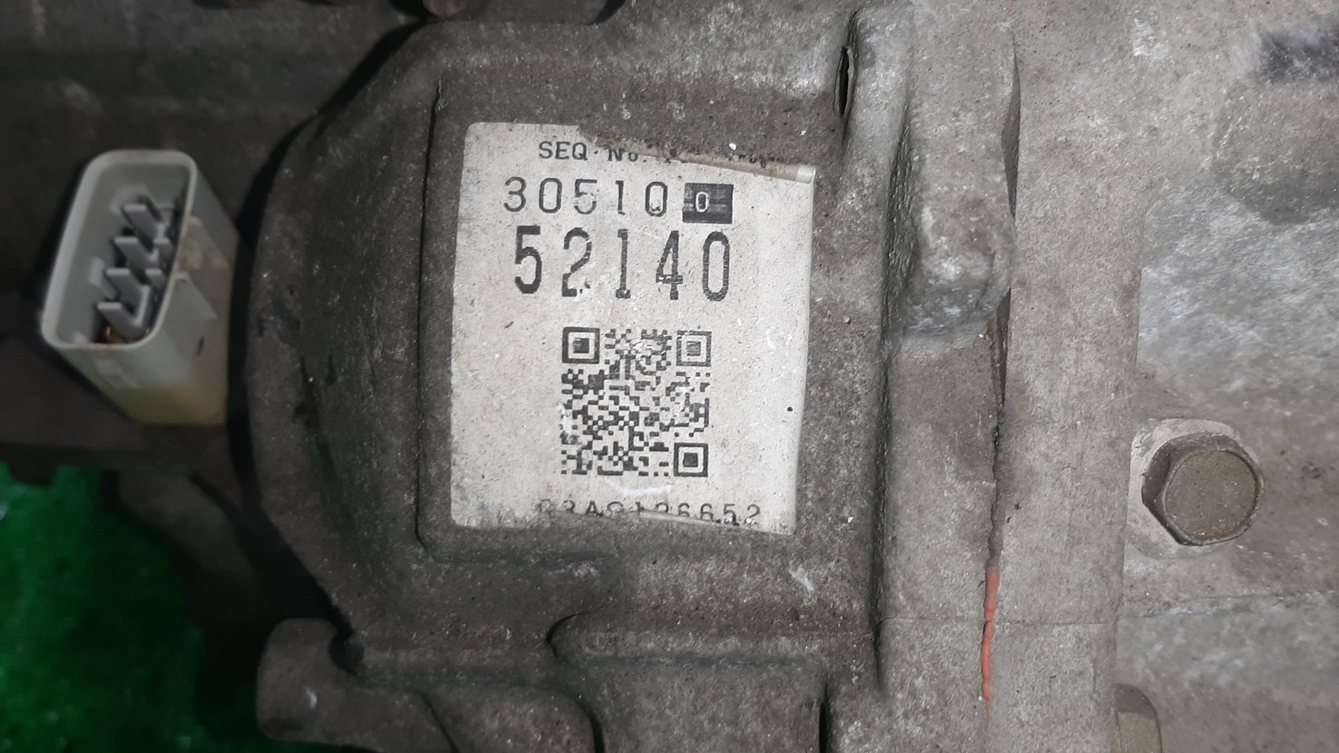 АКПП TOYOTA FUNCARGO, IST, VITZ, WILL VI, BB, PORTE, WILL CYPHA NCP20, NCP60, NCP10, NCP19, NCP30, NNP10, NCP70 2NZ-FE U441E-01A, 30510-52140 5 ракурс