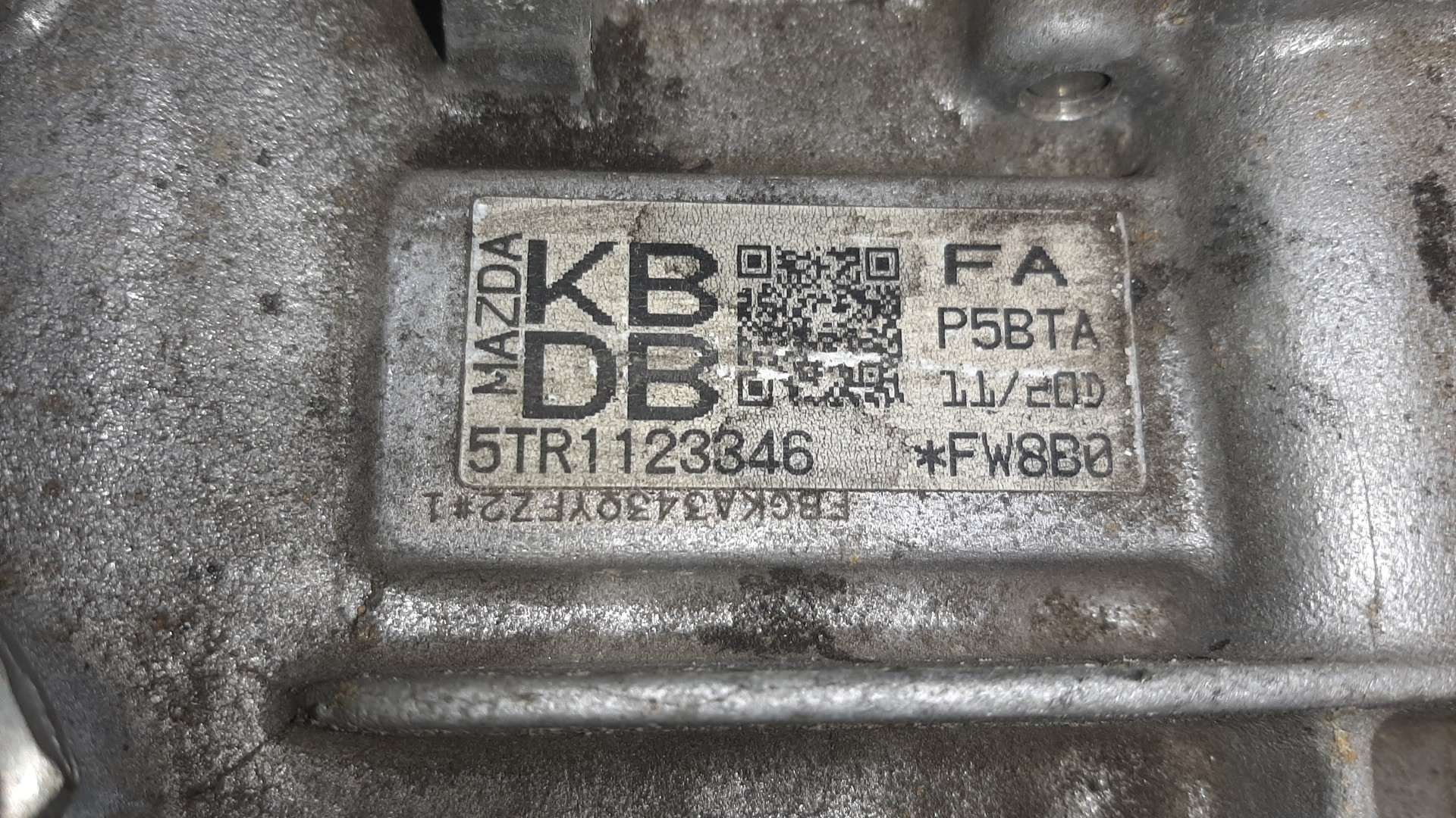 АКПП MAZDA AXELA BM5AS, BM5AP P5-VPS 4WD, FW8B0 5 ракурс