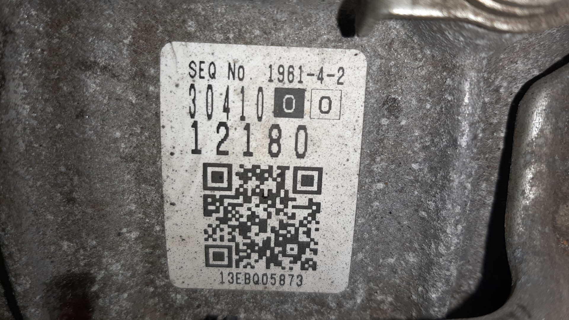 АКПП TOYOTA PROBOX, COROLLA FIELDER, RACTIS, PORTE, SUCCEED, SPADE, TREZIA, COROLLA  AXIO NCP160V, NZE161G, NCP120, NCP122, NCP141, NZE161 1NZ-FE K312-02A, 3041012180 5 ракурс