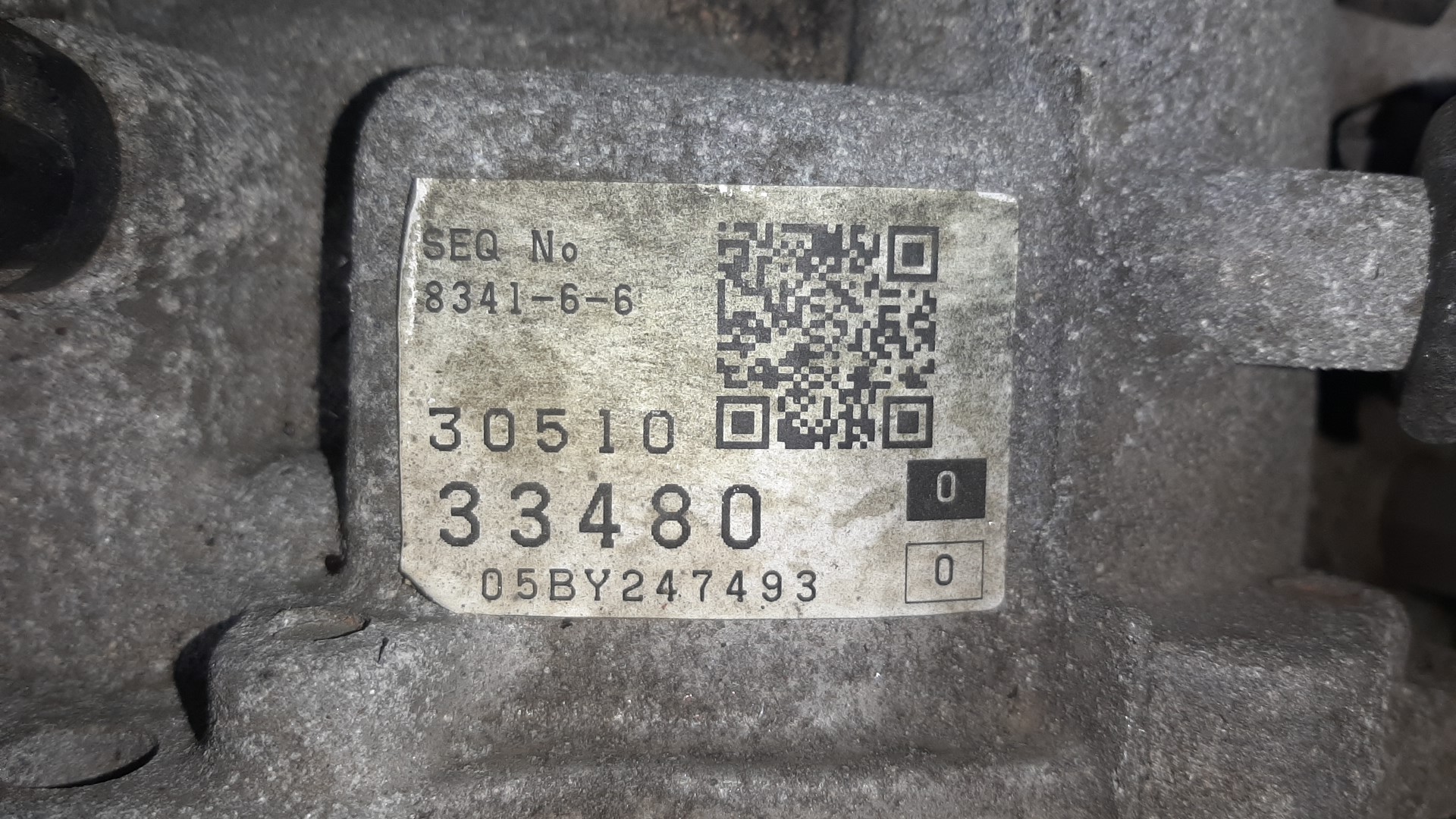 АКПП TOYOTA CAMRY ACV35 2AZ-FE U140F-02A 5 ракурс