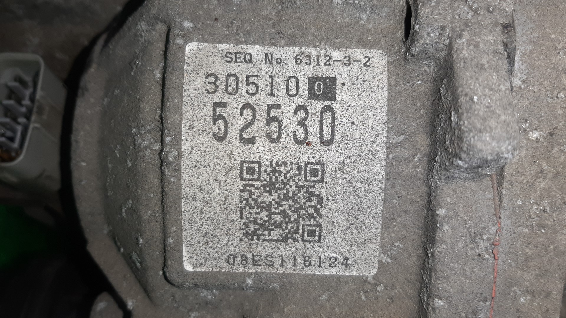 АКПП TOYOTA VITZ NCP95 2NZ-FE U441F-02A, 30510-52530 5 ракурс