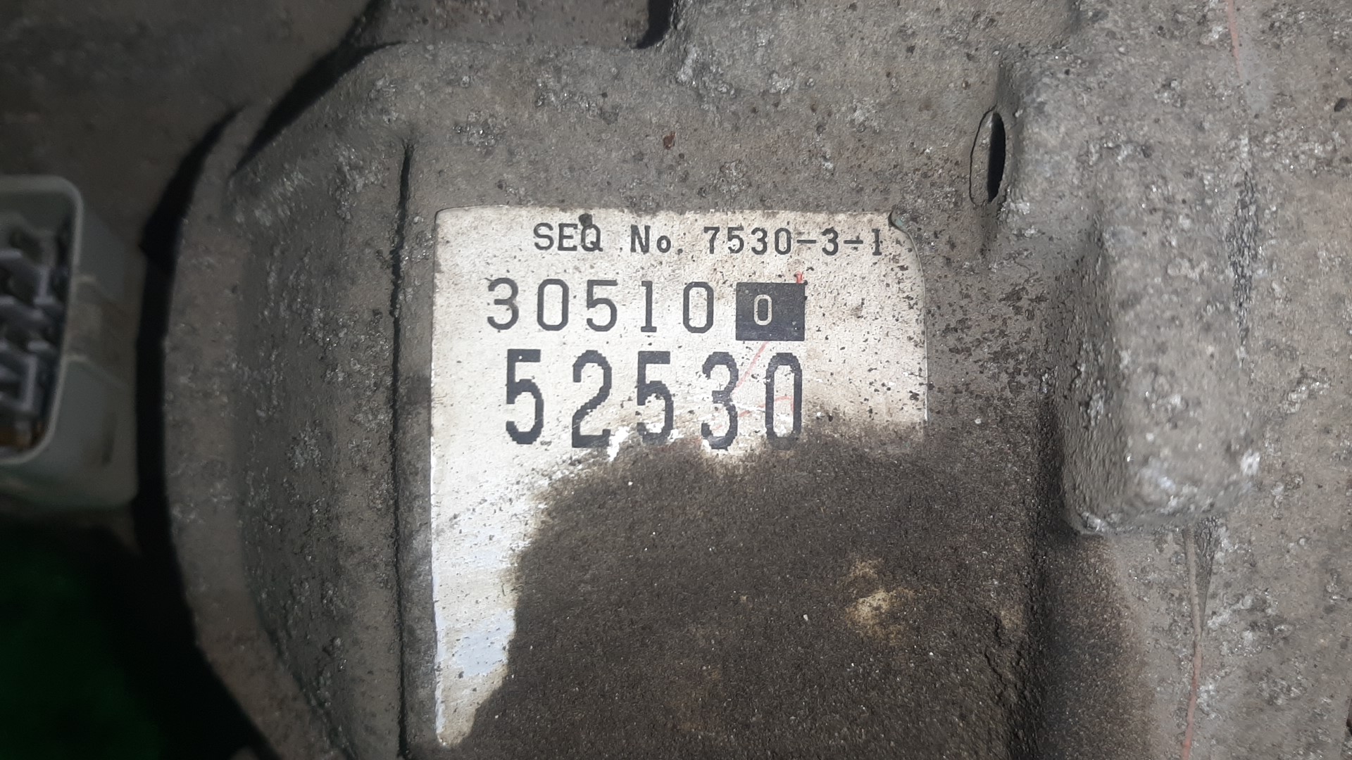 АКПП TOYOTA VITZ NCP95 2NZ-FE U441F-02A, 30510-52530 5 ракурс