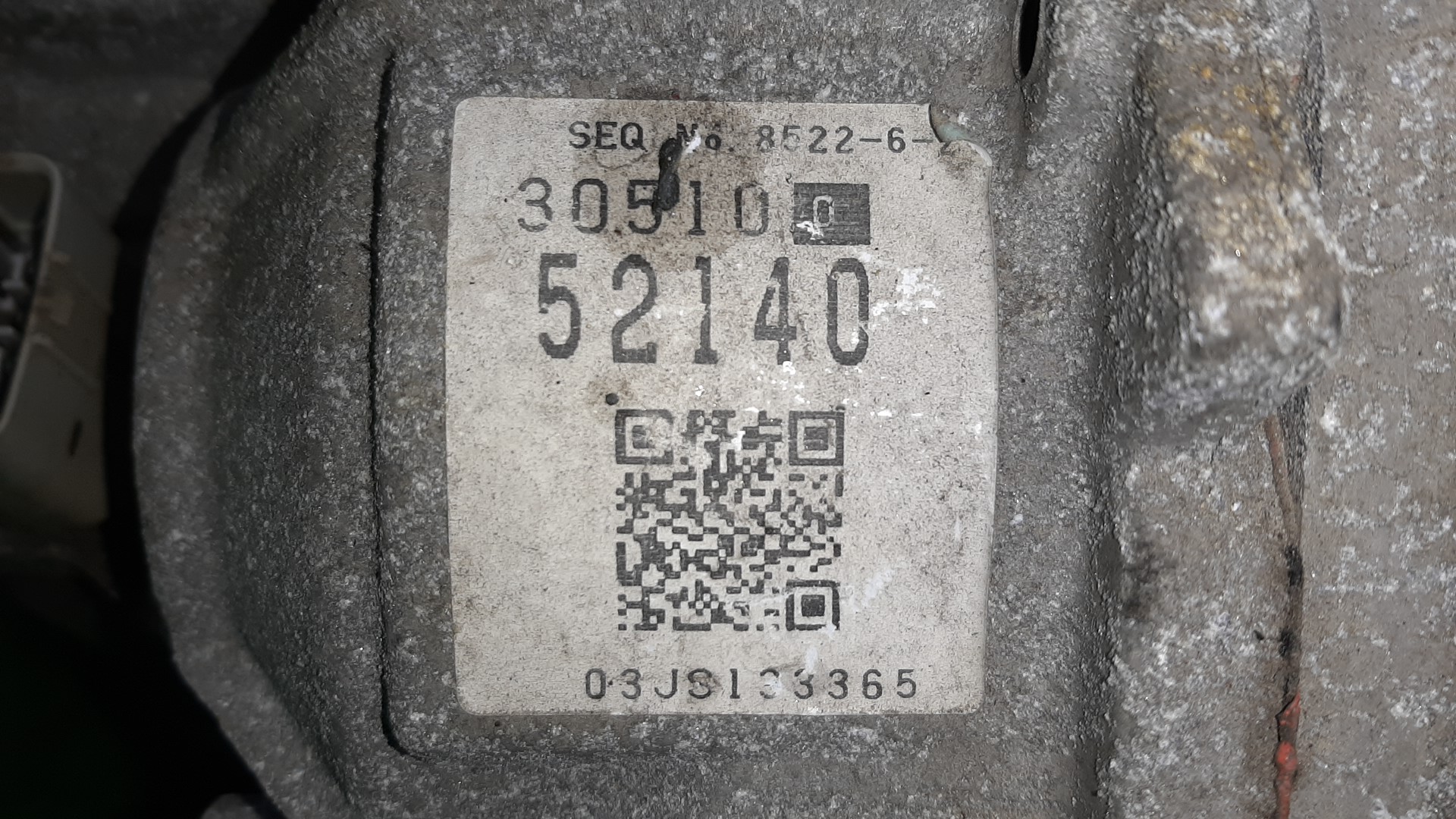АКПП TOYOTA FUNCARGO, IST, VITZ, WILL VI, BB, PORTE, WILL CYPHA NCP20, NCP60, NCP10, NCP19, NCP30, NNP10, NCP70 2NZ-FE U441E-01A, 30510-52140 5 ракурс