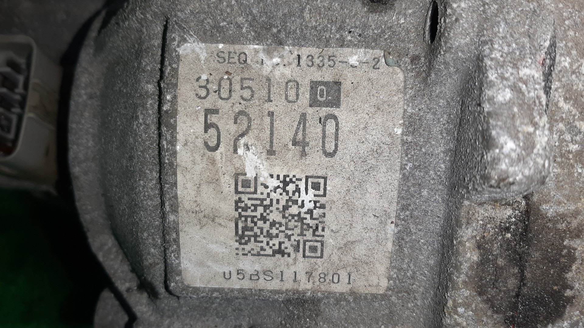 АКПП TOYOTA FUNCARGO, IST, VITZ, WILL VI, BB, PORTE, WILL CYPHA NCP20, NCP60, NCP10, NCP19, NCP30, NNP10, NCP70 2NZ-FE U441E-01A, 30510-52140 5 ракурс