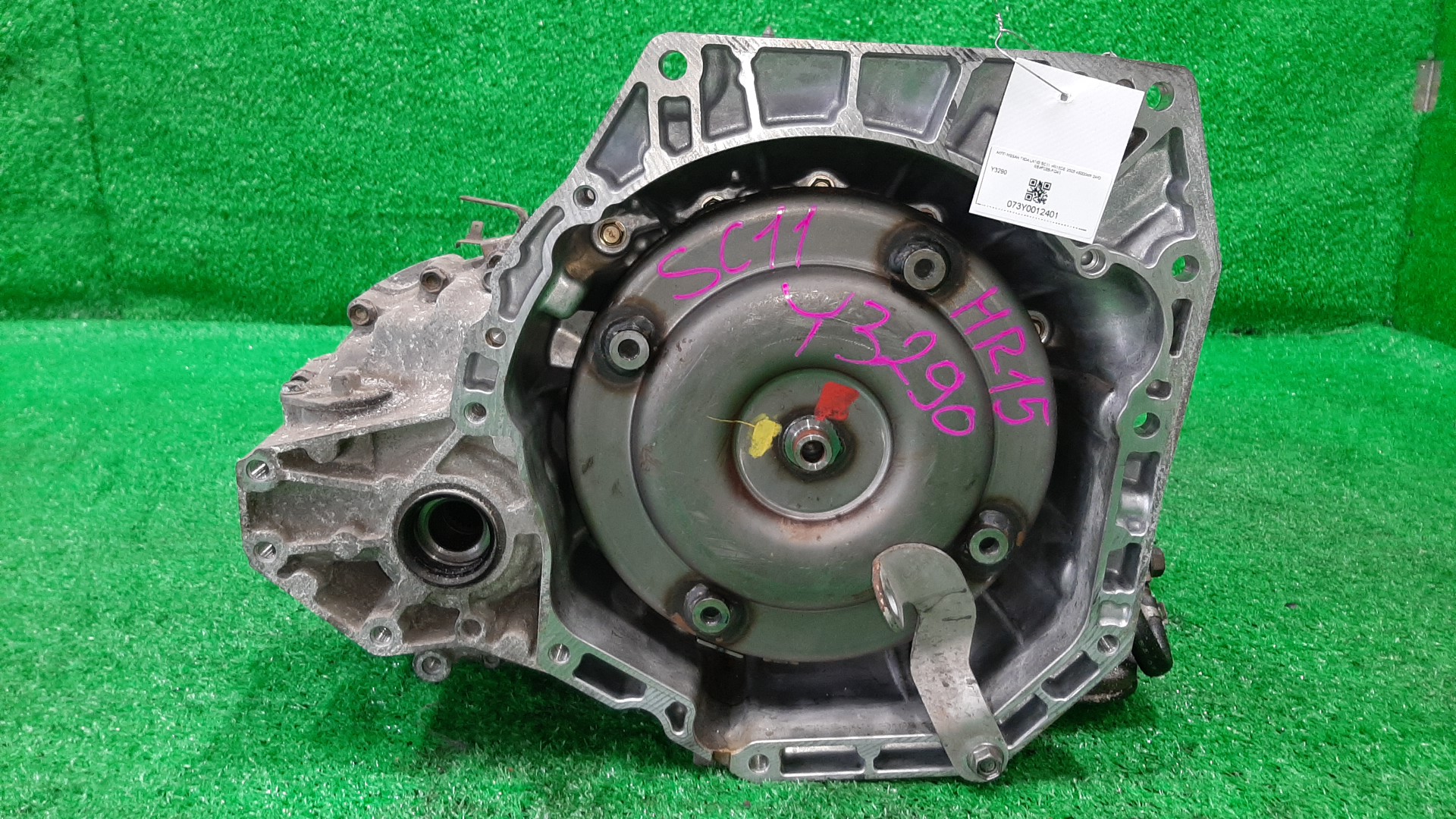 АКПП NISSAN MARCH, AD, CUBE, WINGROAD, NOTE, TIIDA, BLUEBIRD SYLPHY, TIIDA LATIO YK12, VY12, YGZ11, Z12, YZ11, NZ12, Y12, E11, C11, G11, SC11 HR15DE 3CX00, RE4F03B-FQ40 1 ракурс