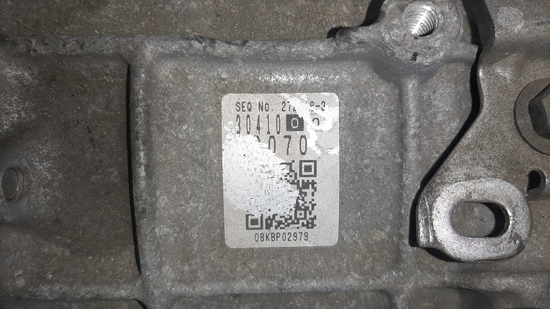 АКПП TOYOTA AXIO, COROLLA FIELDER, AURIS, COROLLA RUMION, COROLLA  AXIO, FIELDER NZE141, NZE141G, NZE151H, NZE151N 1NZ-FE K310-02A 5 ракурс