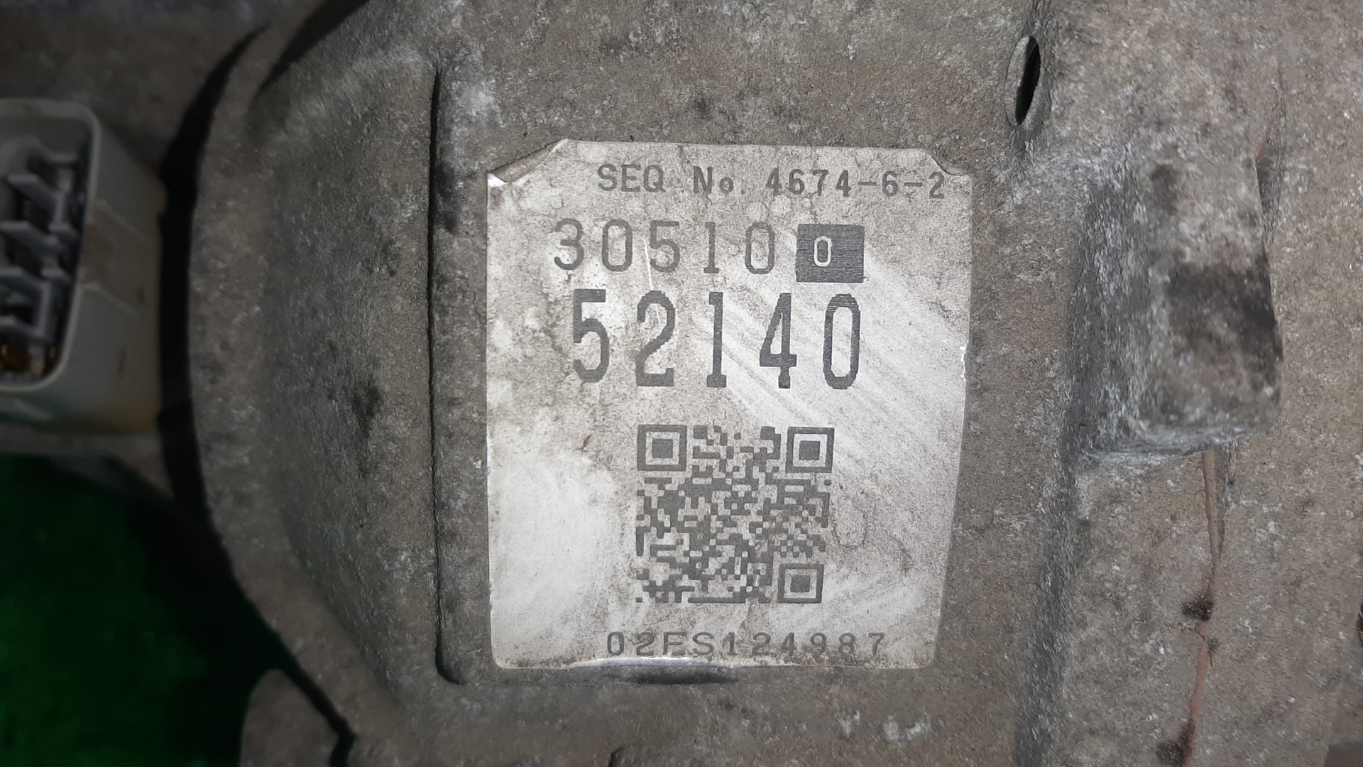 АКПП TOYOTA FUNCARGO, IST, VITZ, WILL VI, BB, PORTE, WILL CYPHA NCP20, NCP60, NCP10, NCP19, NCP30, NNP10, NCP70 2NZ-FE U441E-01A, 30510-52140 5 ракурс