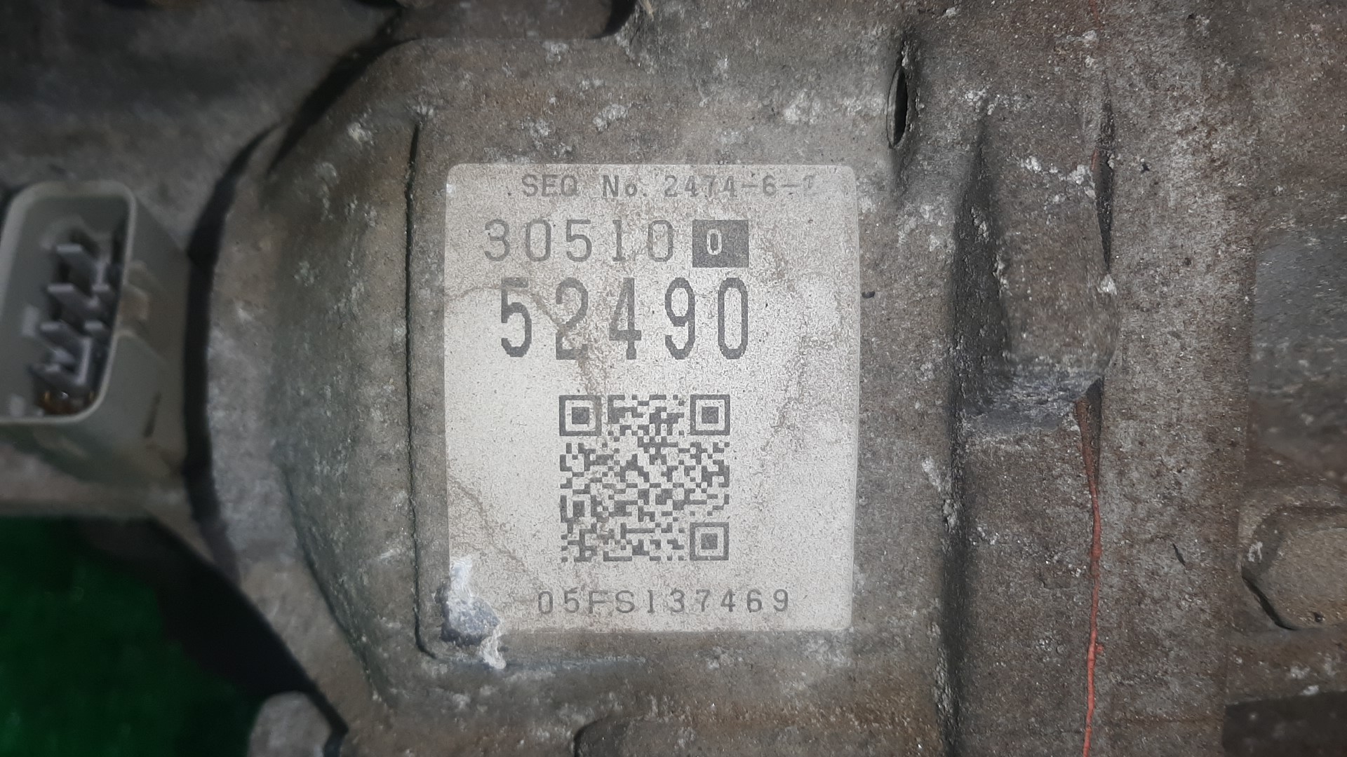 АКПП TOYOTA FUNCARGO, IST, VITZ, WILL VI, BB, PORTE, WILL CYPHA NCP20, NCP60, NCP10, NCP19, NCP30, NNP10, NCP70 2NZ-FE U441E-01A, 30510-52490 5 ракурс