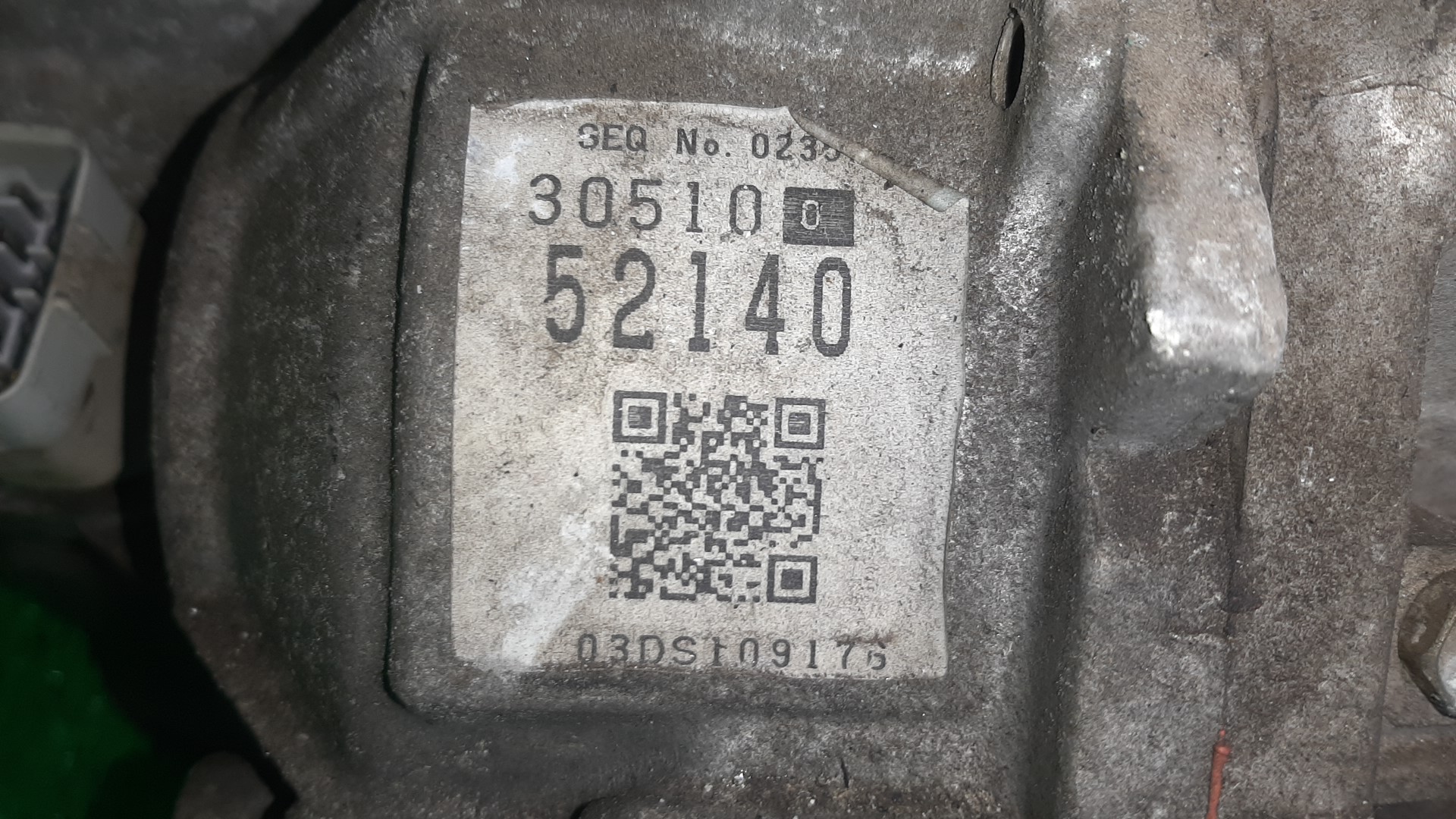 АКПП TOYOTA FUNCARGO, IST, VITZ, WILL VI, BB, PORTE, WILL CYPHA NCP20, NCP60, NCP10, NCP19, NCP30, NNP10, NCP70 2NZ-FE U441E-01A, 30510-52140 5 ракурс