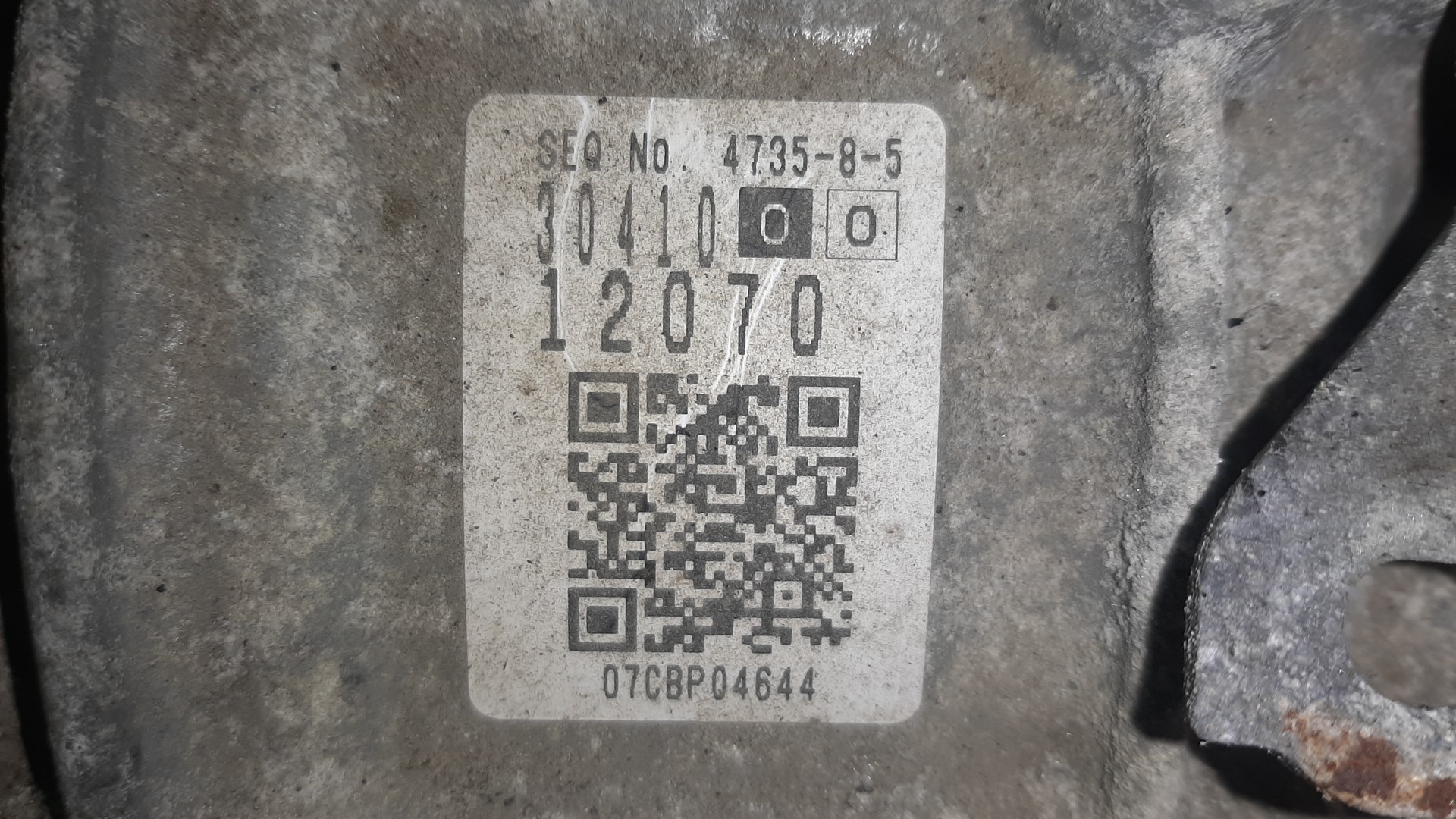 АКПП TOYOTA AXIO, COROLLA FIELDER, AURIS, COROLLA RUMION, COROLLA  AXIO, FIELDER NZE141, NZE141G, NZE151H, NZE151N 1NZ-FE K310-02A 5 ракурс