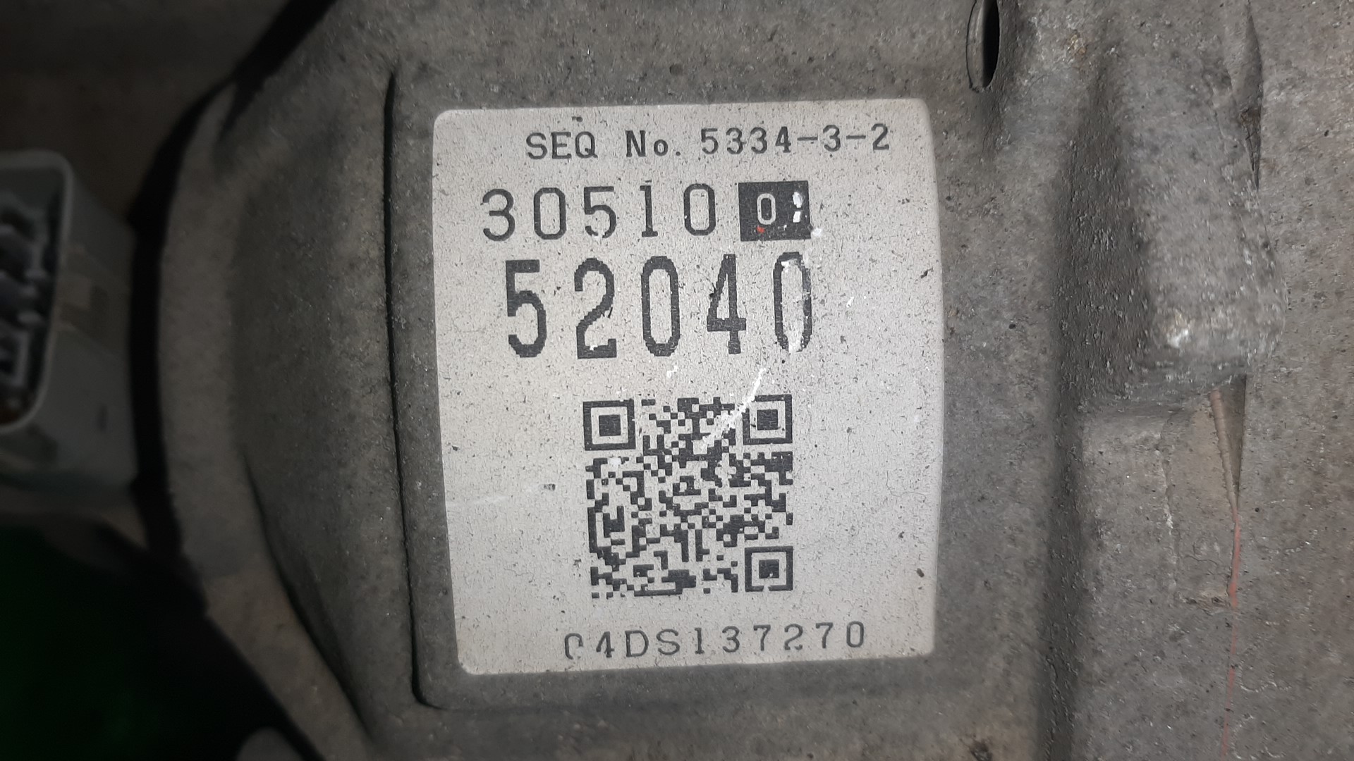 АКПП TOYOTA PLATZ, VITZ NCP16, NCP15 2NZ-FE U441F-02A 5 ракурс